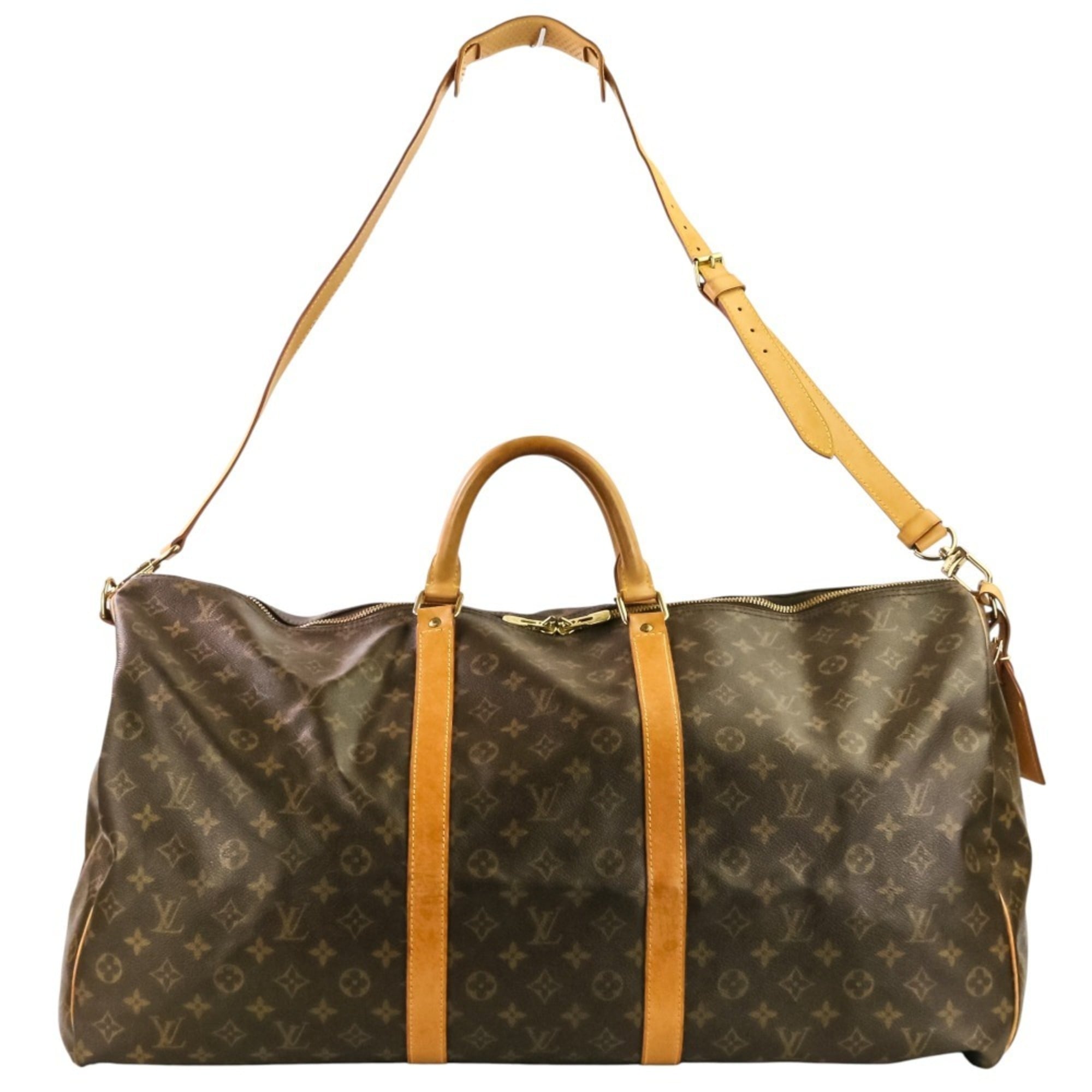 Louis Vuitton Monogram Brown Monogram Boston Bag (Pre-Owned)