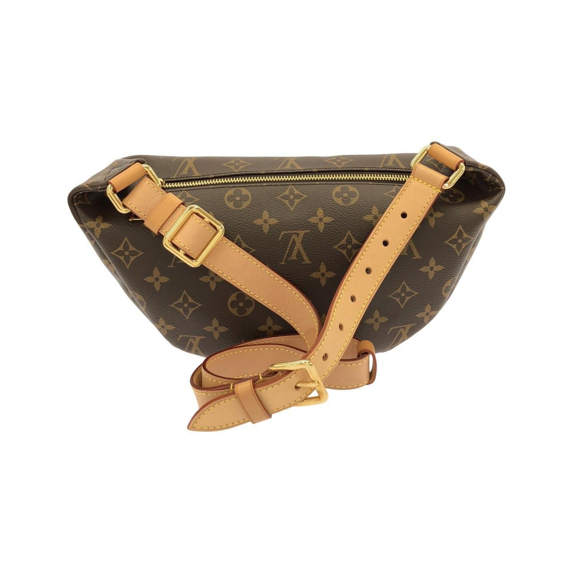 Louis Vuitton Marron Monogram Coated Canvas Shoulder Bag (Pre-Owned)