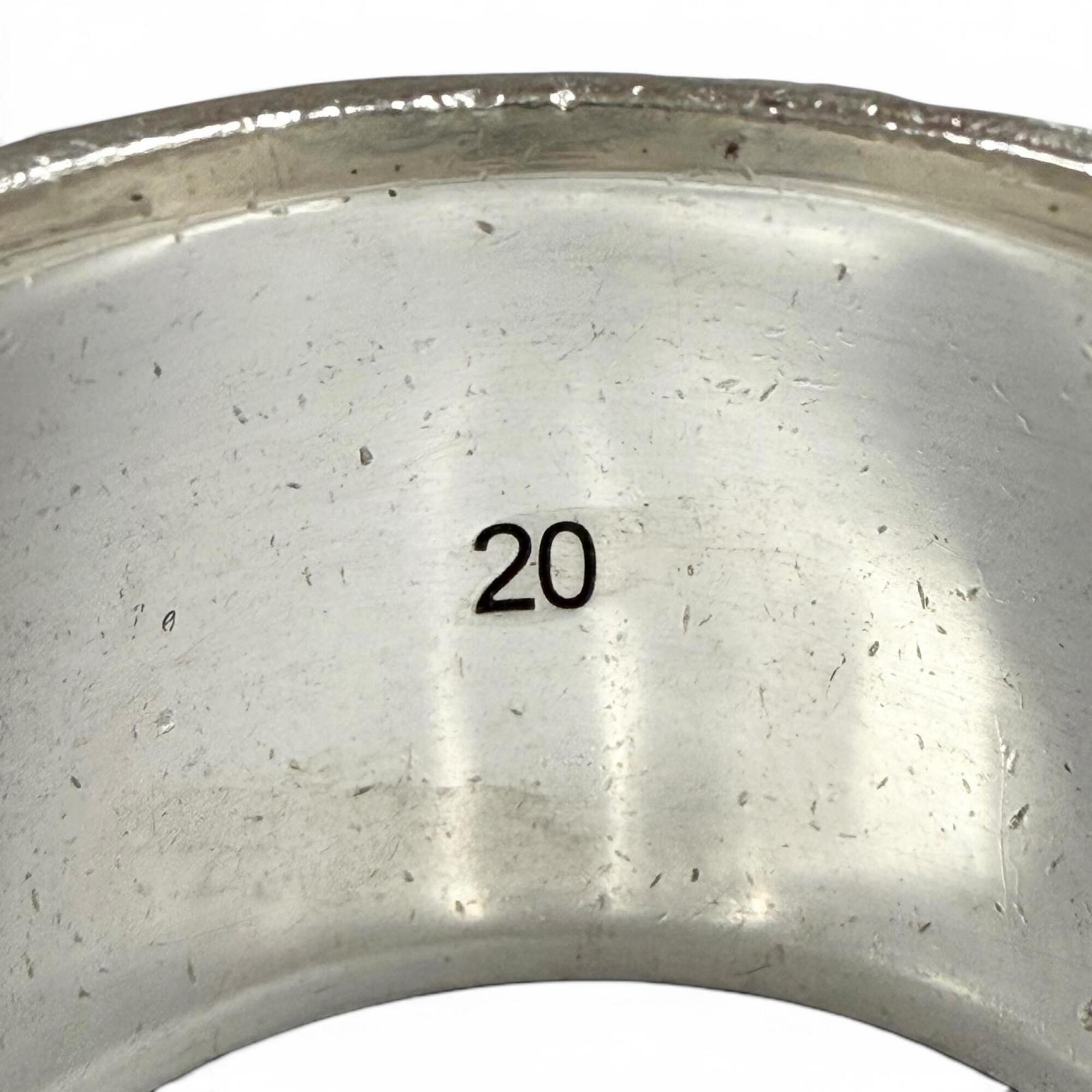 Gucci Silver Silver 925 Band Ring (Pre-Owned)