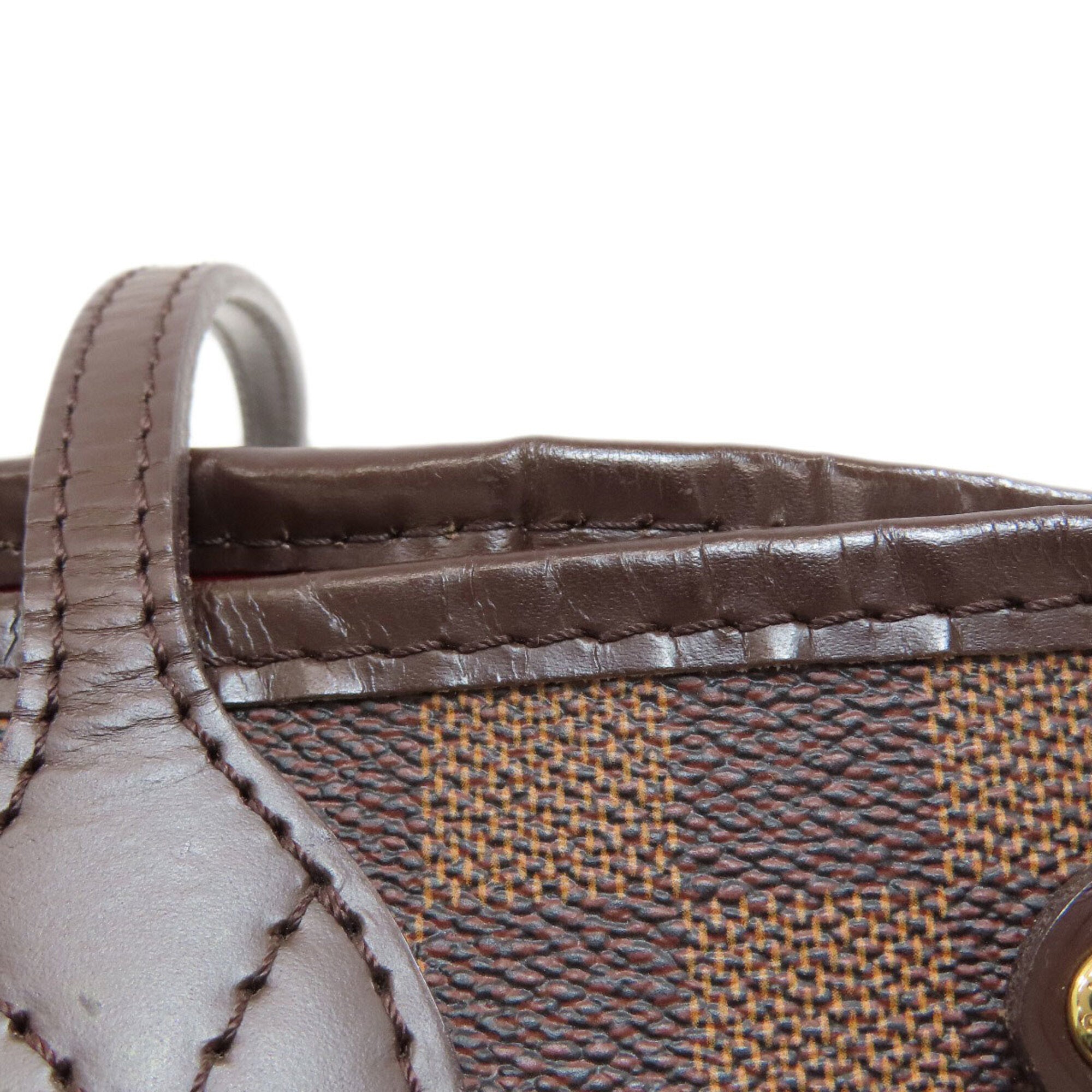Louis Vuitton Damier Damier Canvas Ebene Damier Canvas Tote Bag (Pre-Owned)