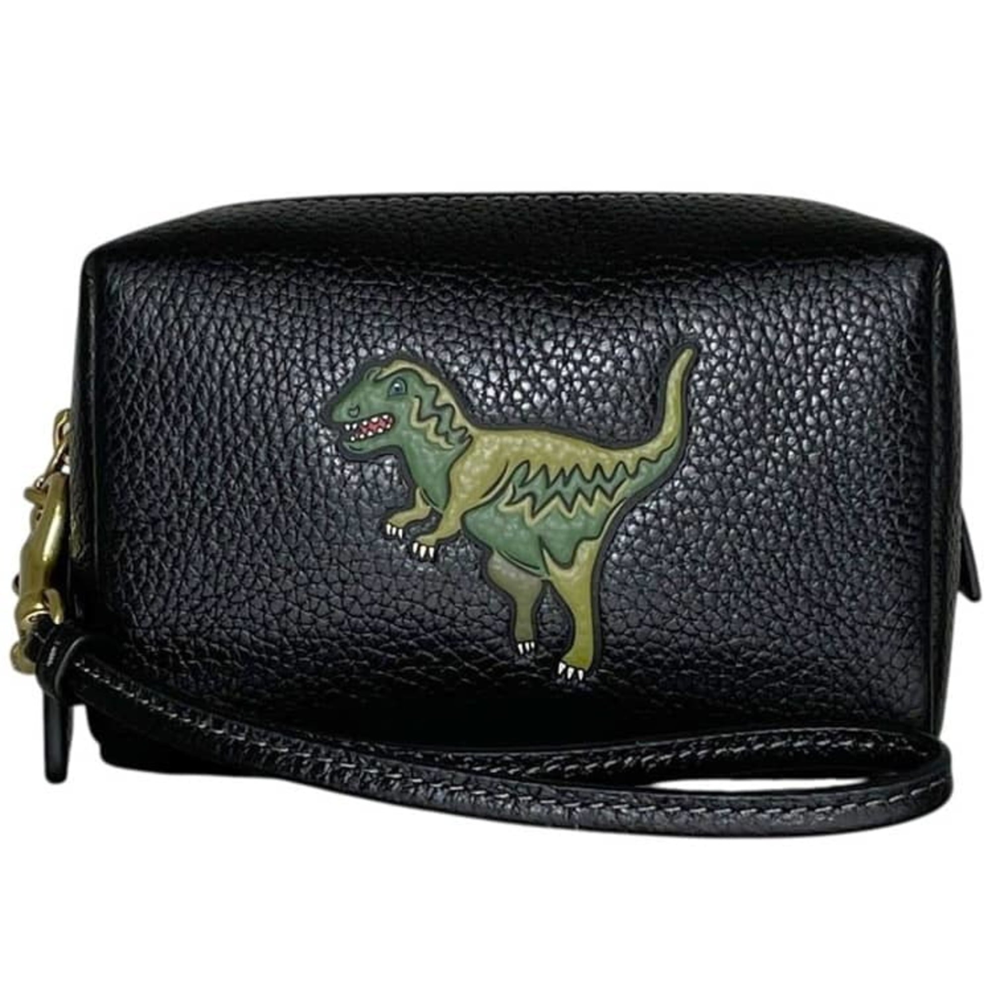 Coach Black Leather Pouch (Pre-Owned)