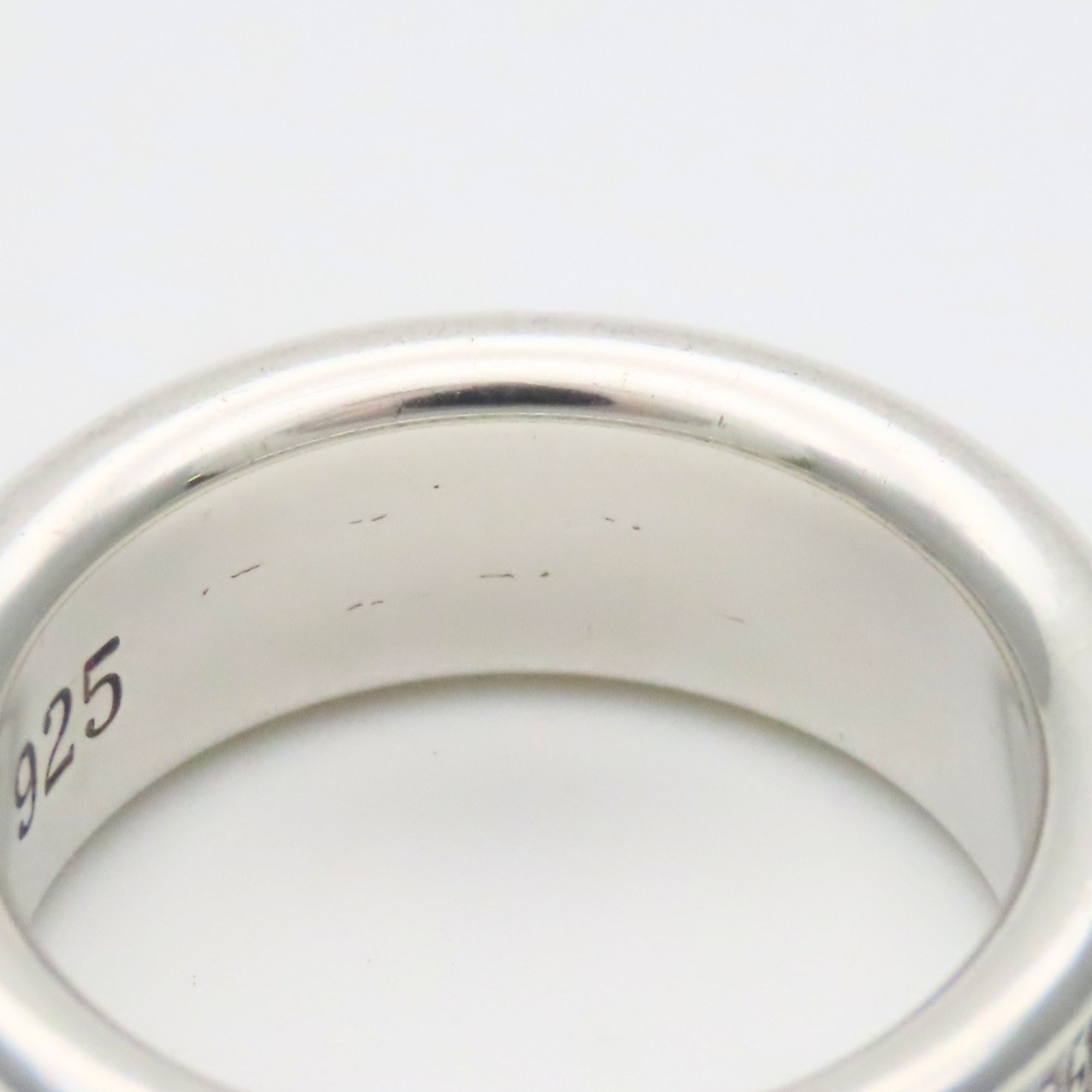 Tiffany Silver Silver 925 Band Ring (Pre-Owned)