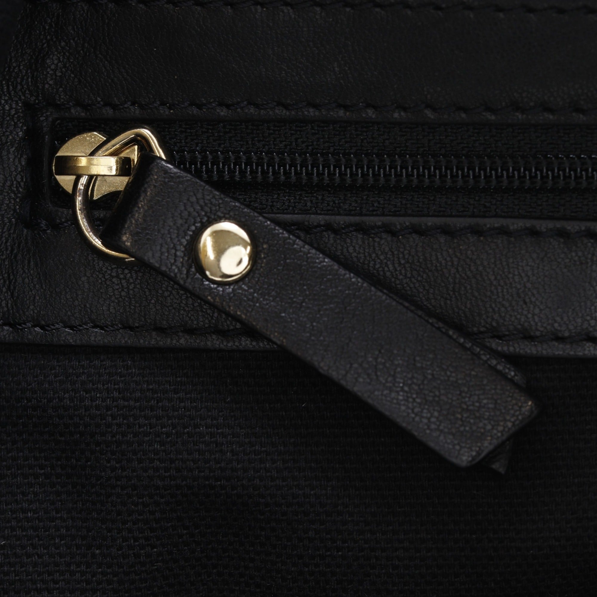Jimmy Choo Black Leather Tote Bag (Pre-Owned)