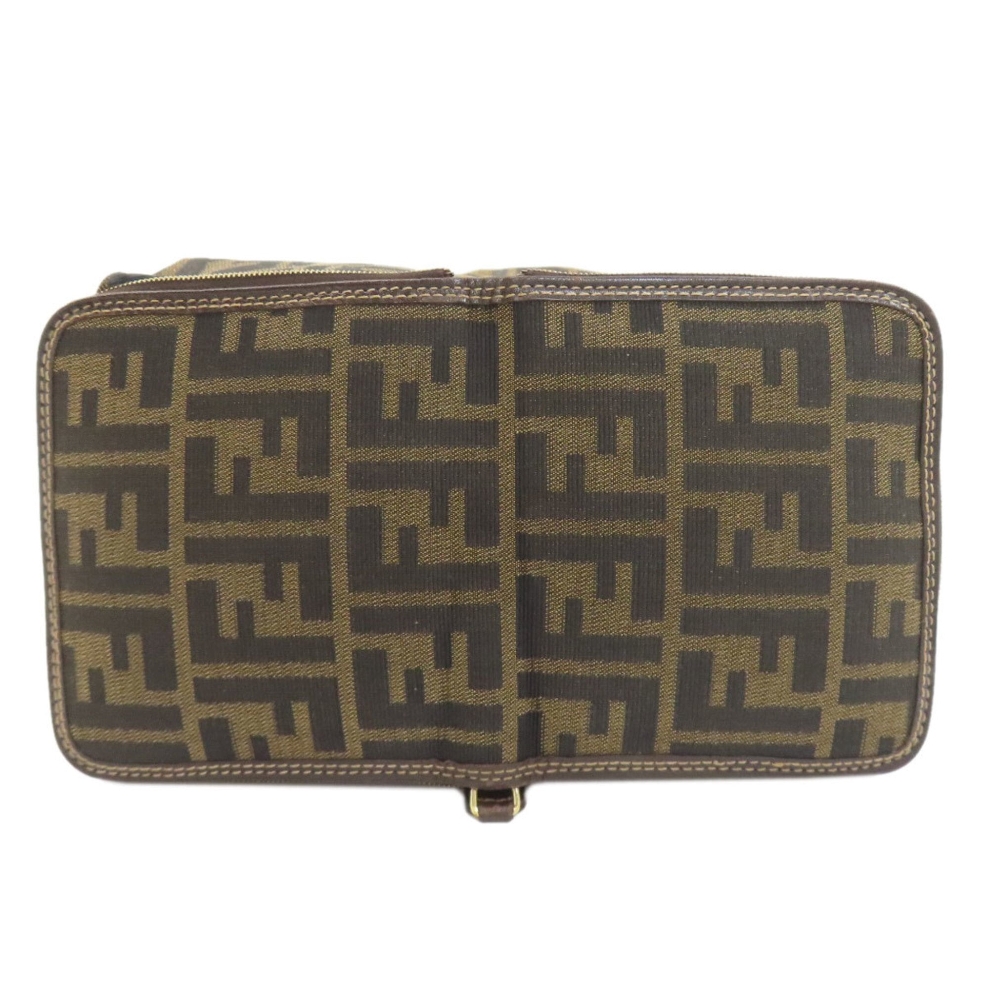Fendi Brown Canvas Eco-Bag Tote Bag (Pre-Owned)