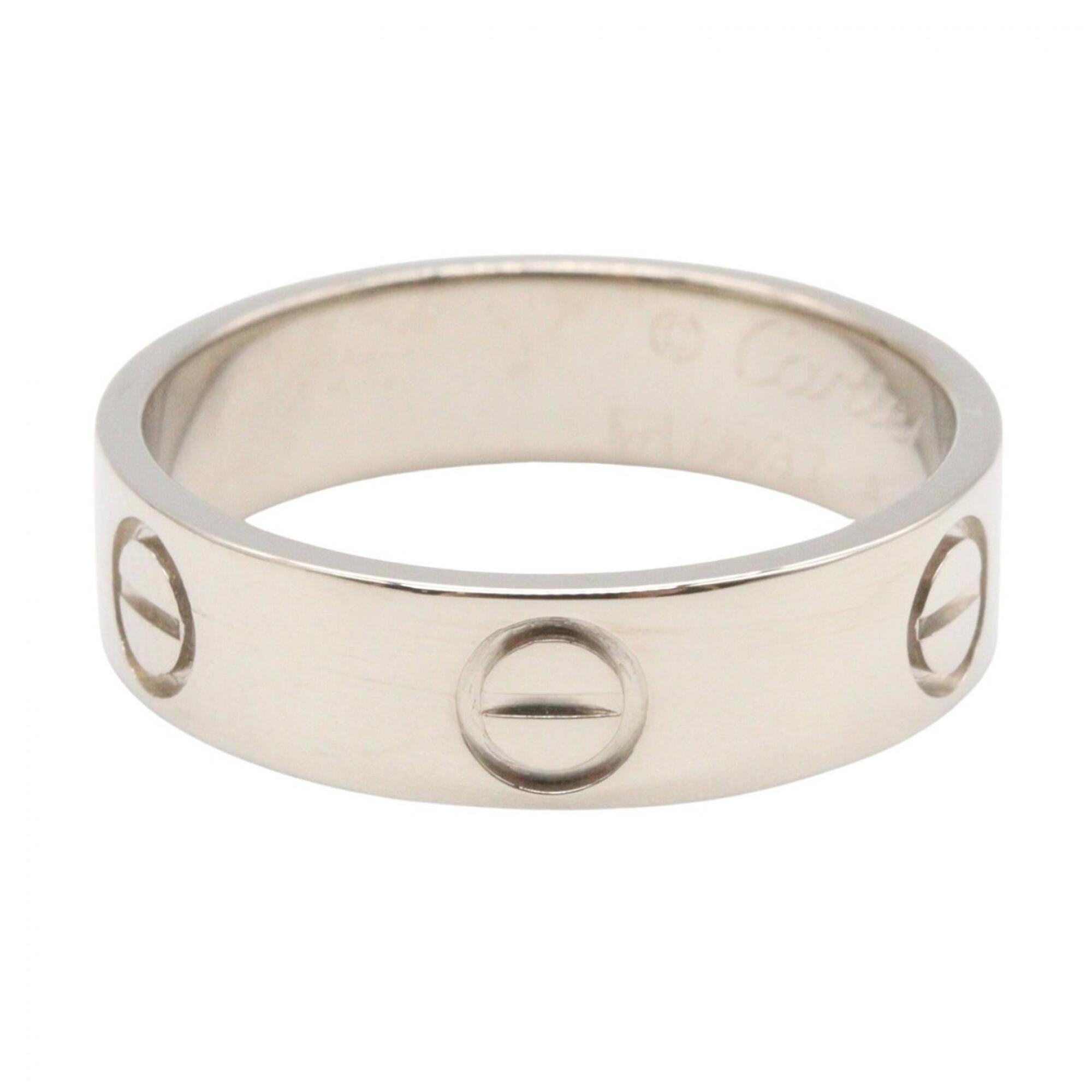 Cartier Silver White Gold (18K) Band Ring (Pre-Owned)