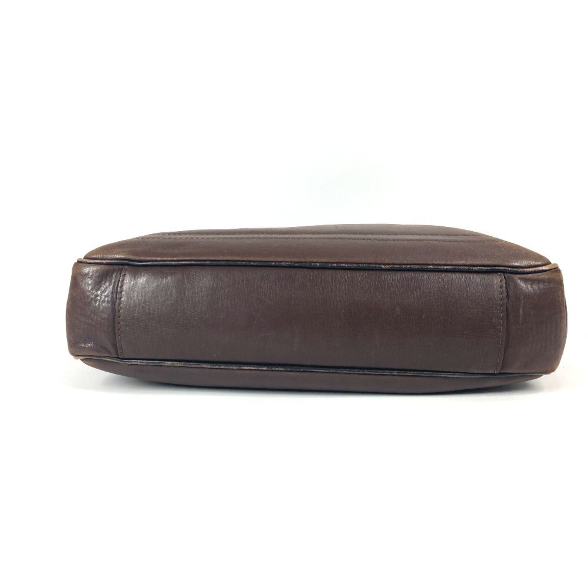Louis Vuitton Brown Galle Utah Leather Briefcase Handbag Tote Bag (Pre-Owned)