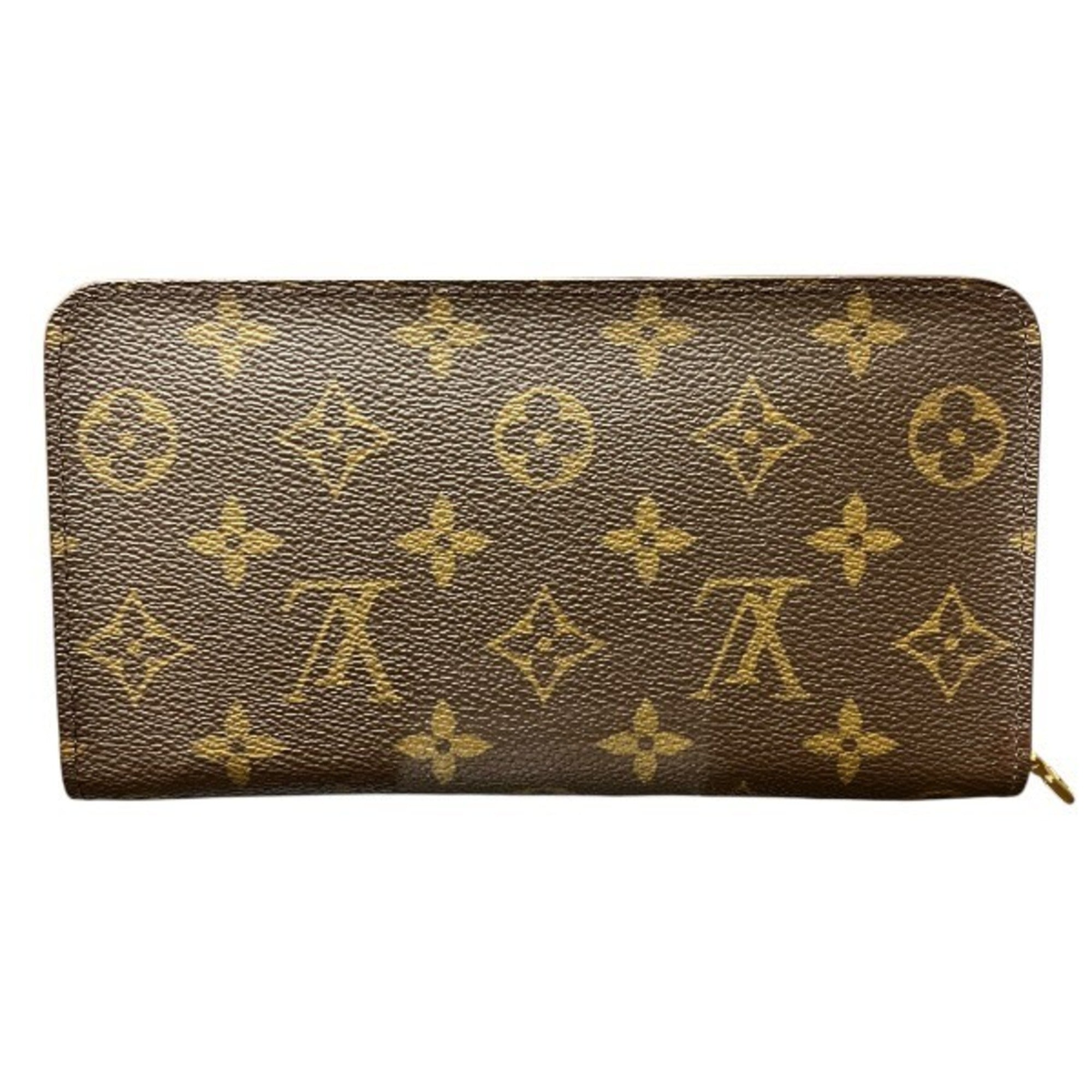 Louis Vuitton Monogram Brown Monogram Long Wallet (Bi-Fold) (Pre-Owned)