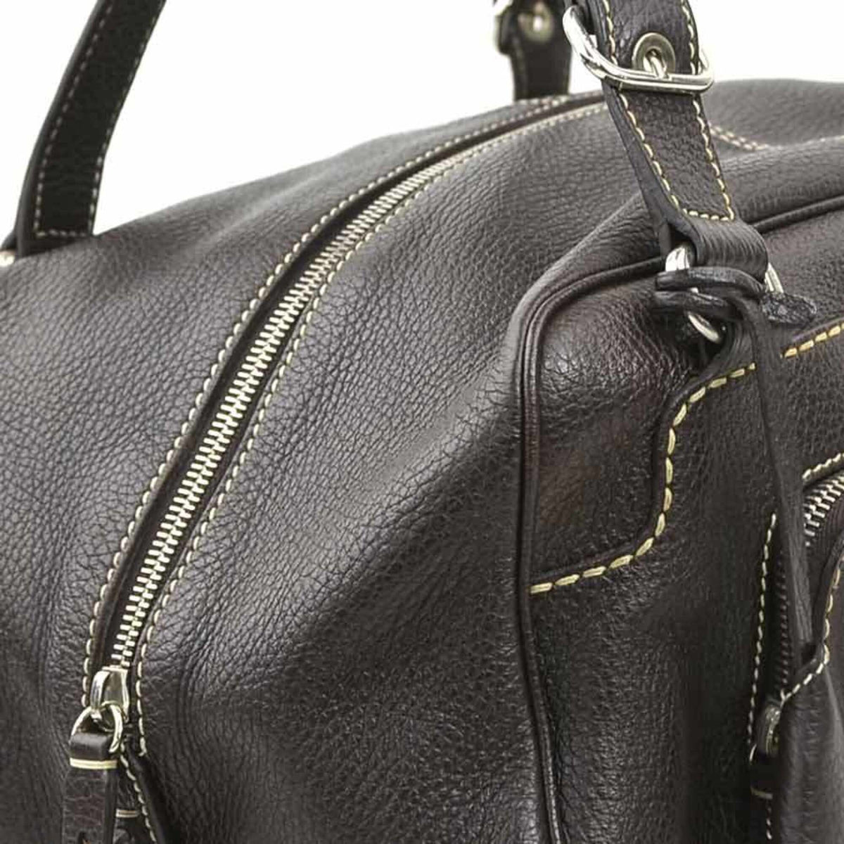 Tod's Brown Leather Handbag (Pre-Owned)