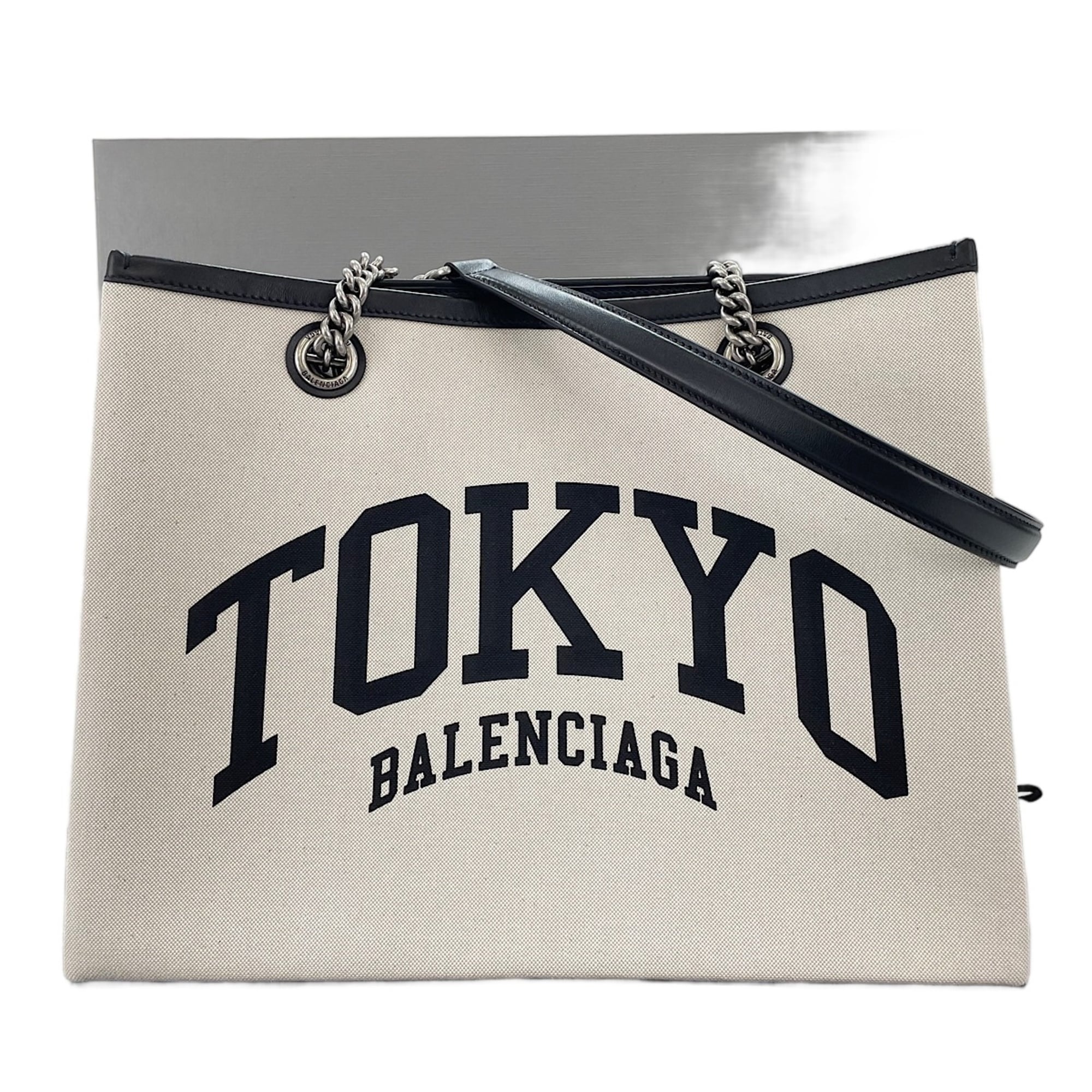 Balenciaga White Tote Bag (Pre-Owned)