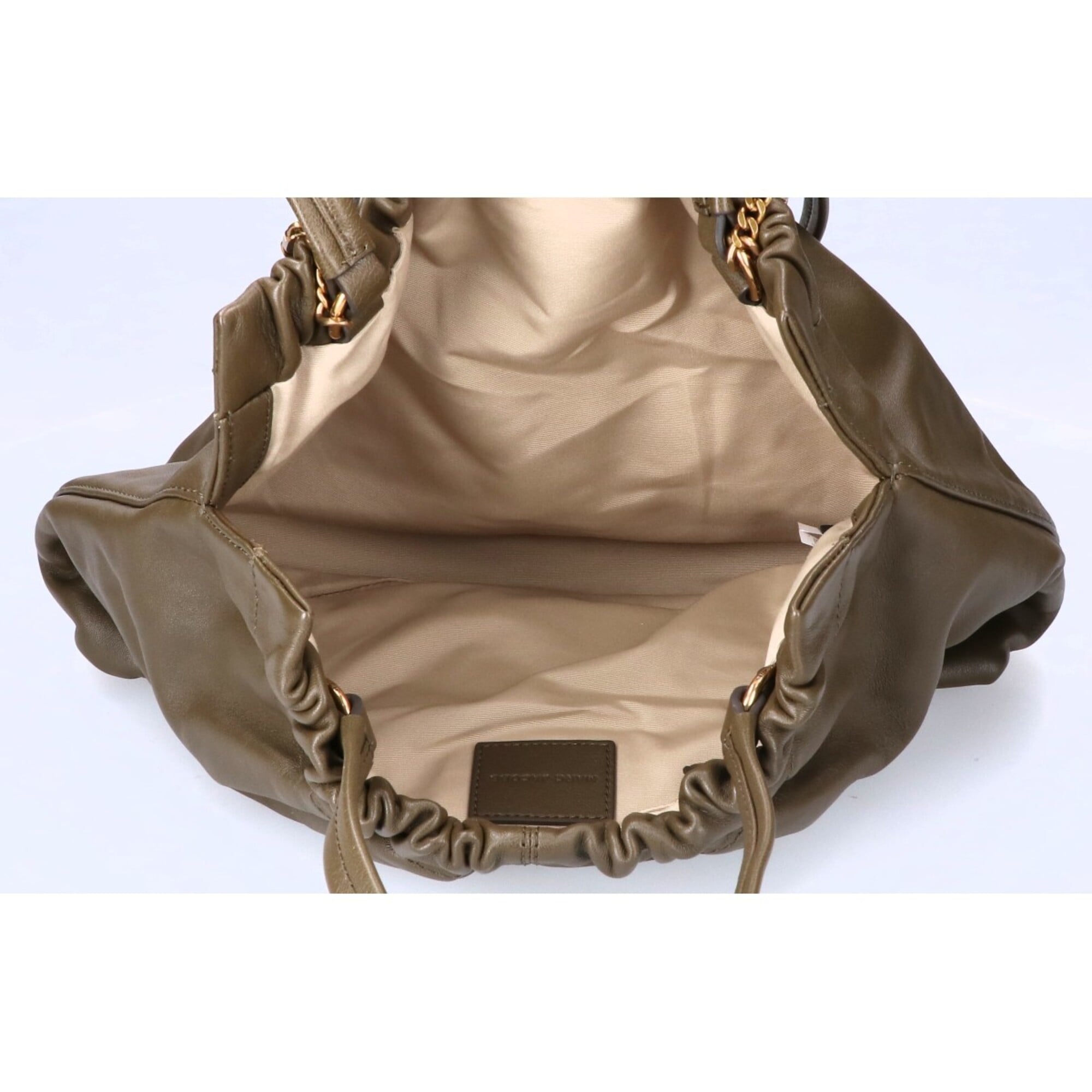Marc Jacobs Khaki Leather Tote Bag (Pre-Owned)