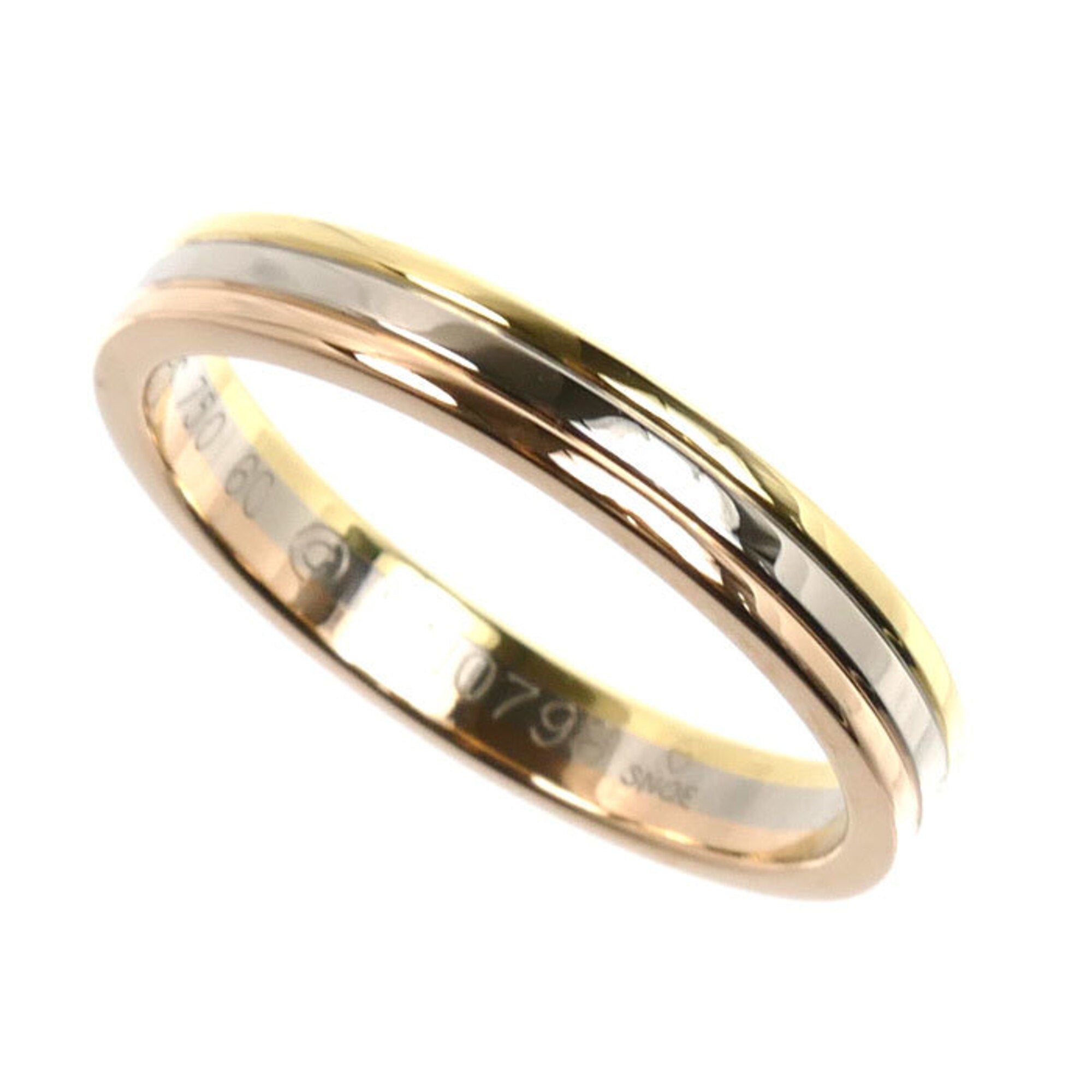 Cartier Yellow Gold (18K) Pink Gold (18K) White Gold (18K) Band Ring (Pre-Owned)