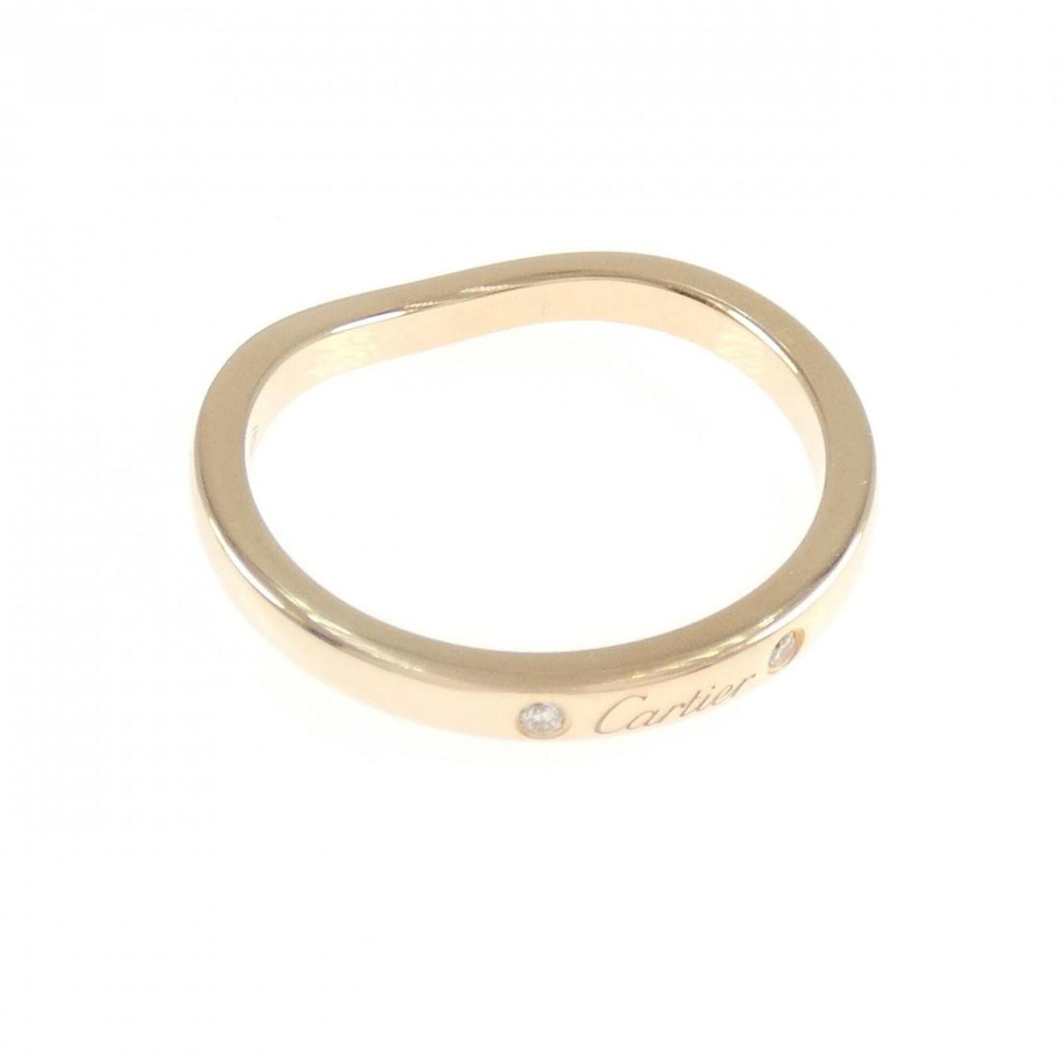 Cartier Pink Gold (18K) Band Ring (Pre-Owned)