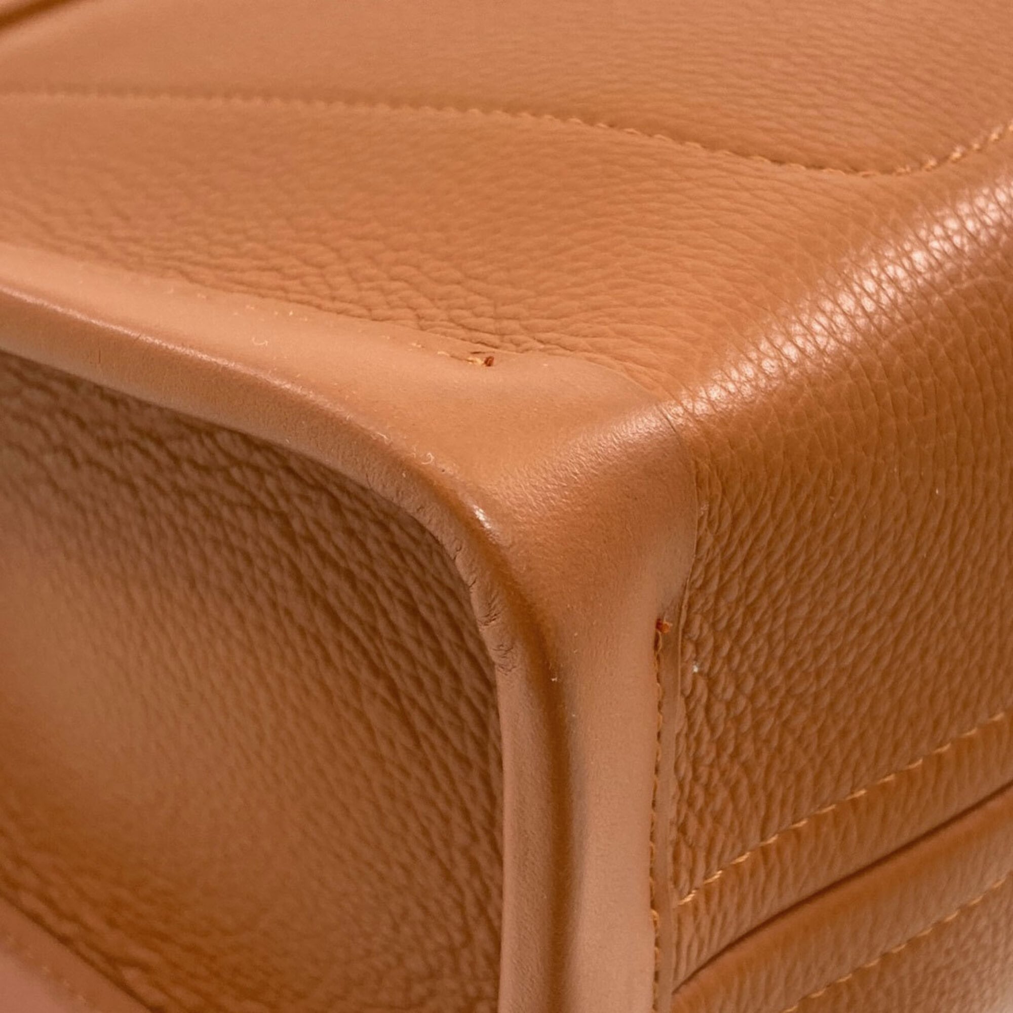 Christian Louboutin Brown Leather Tote Bag (Pre-Owned)