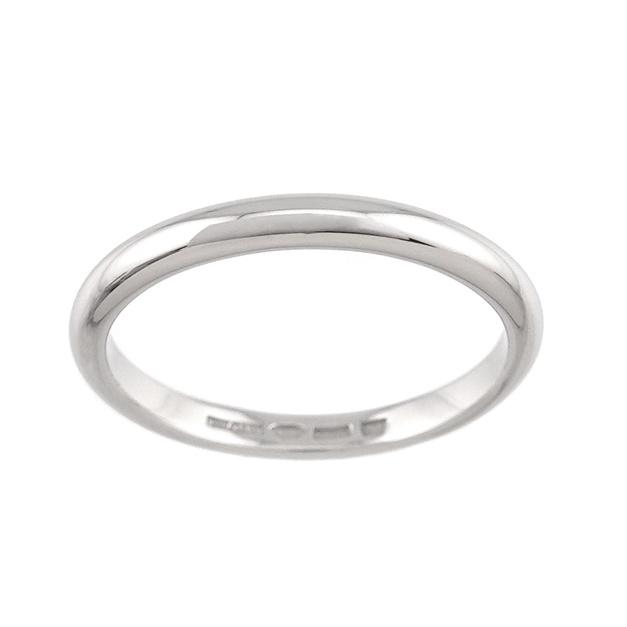 Bvlgari Platinum 950 Band Ring (Pre-Owned)