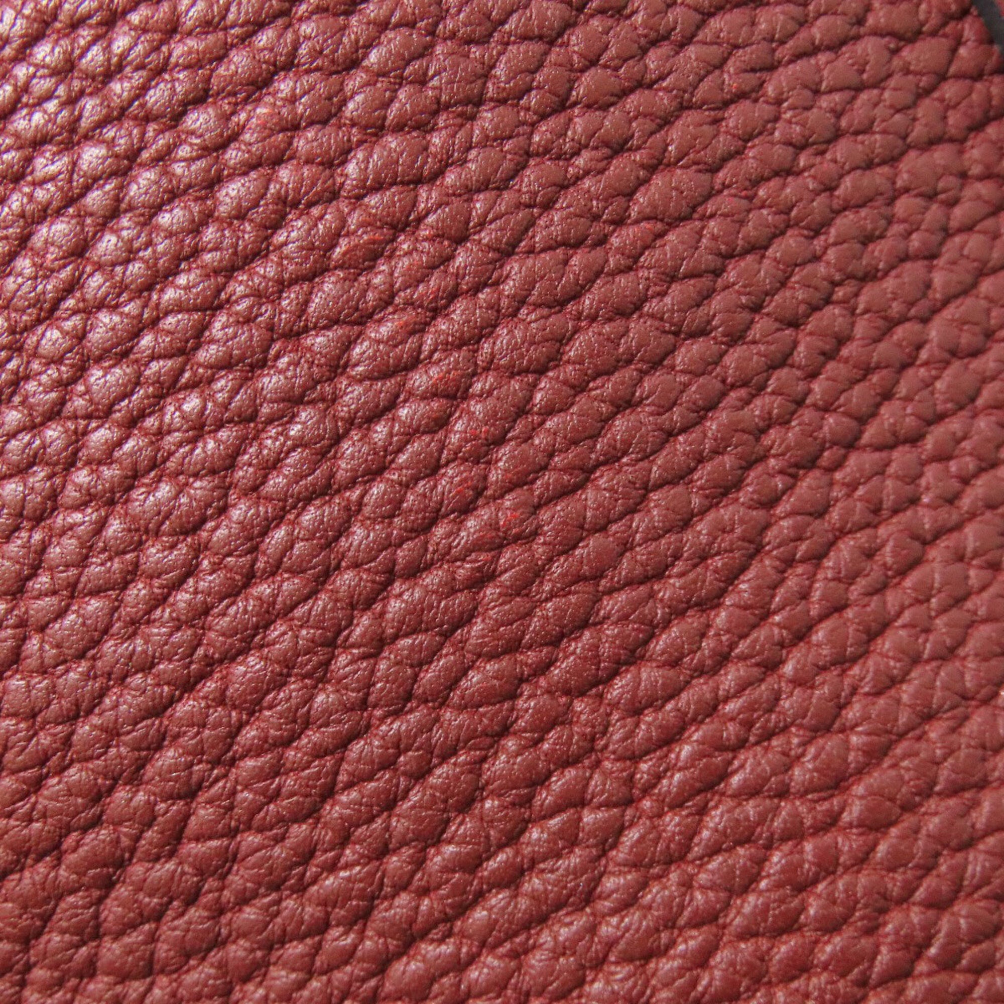 Hermes Red Color Negonda Leather Handbag (Pre-Owned)