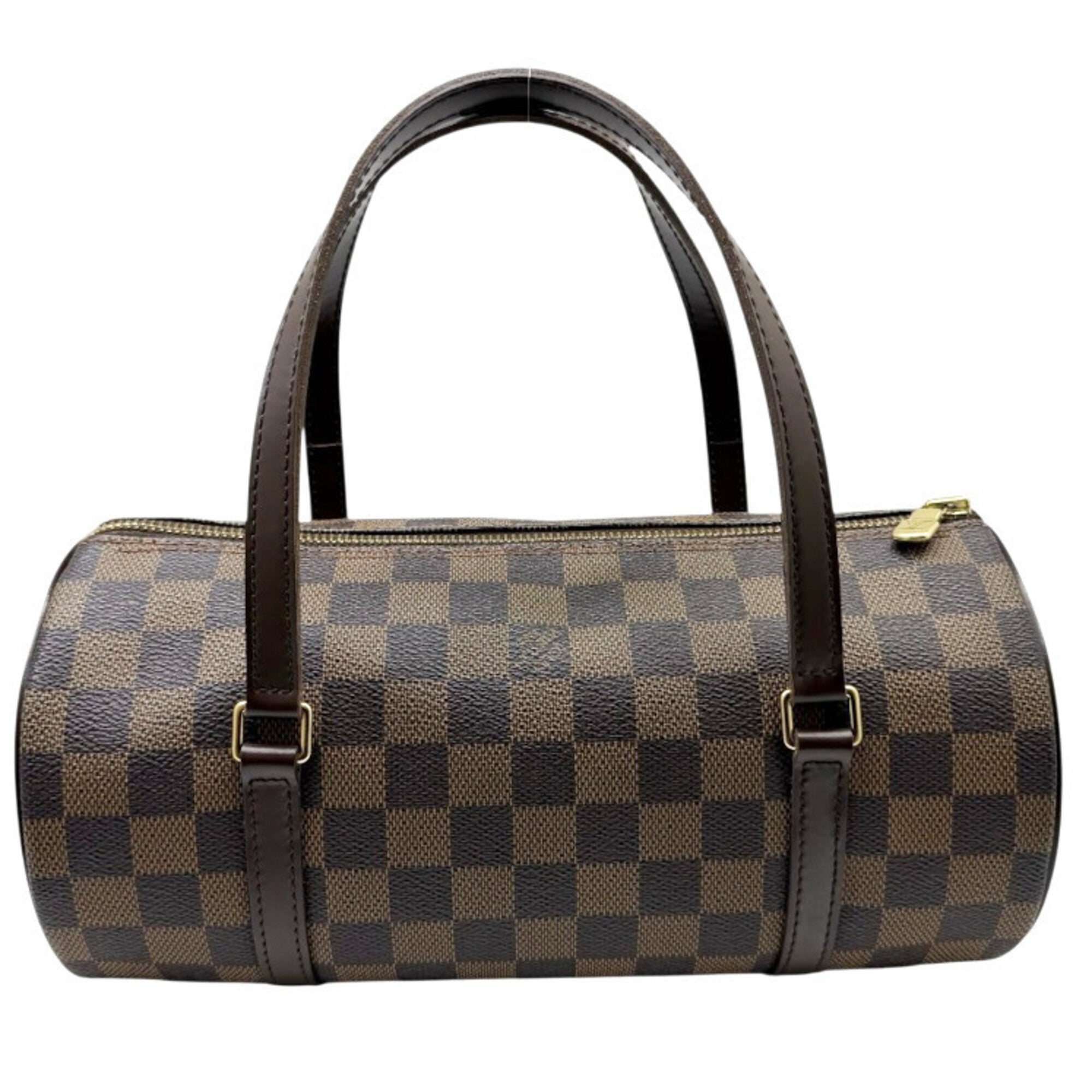 Louis Vuitton Damier Brown Damier Canvas Damier Canvas Boston Bag Handbag (Pre-Owned)