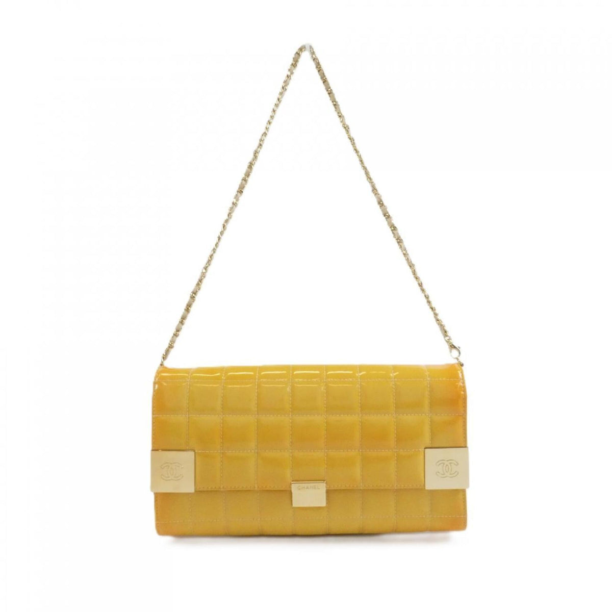 Chanel Yellow Shoulder Bag (Pre-Owned)