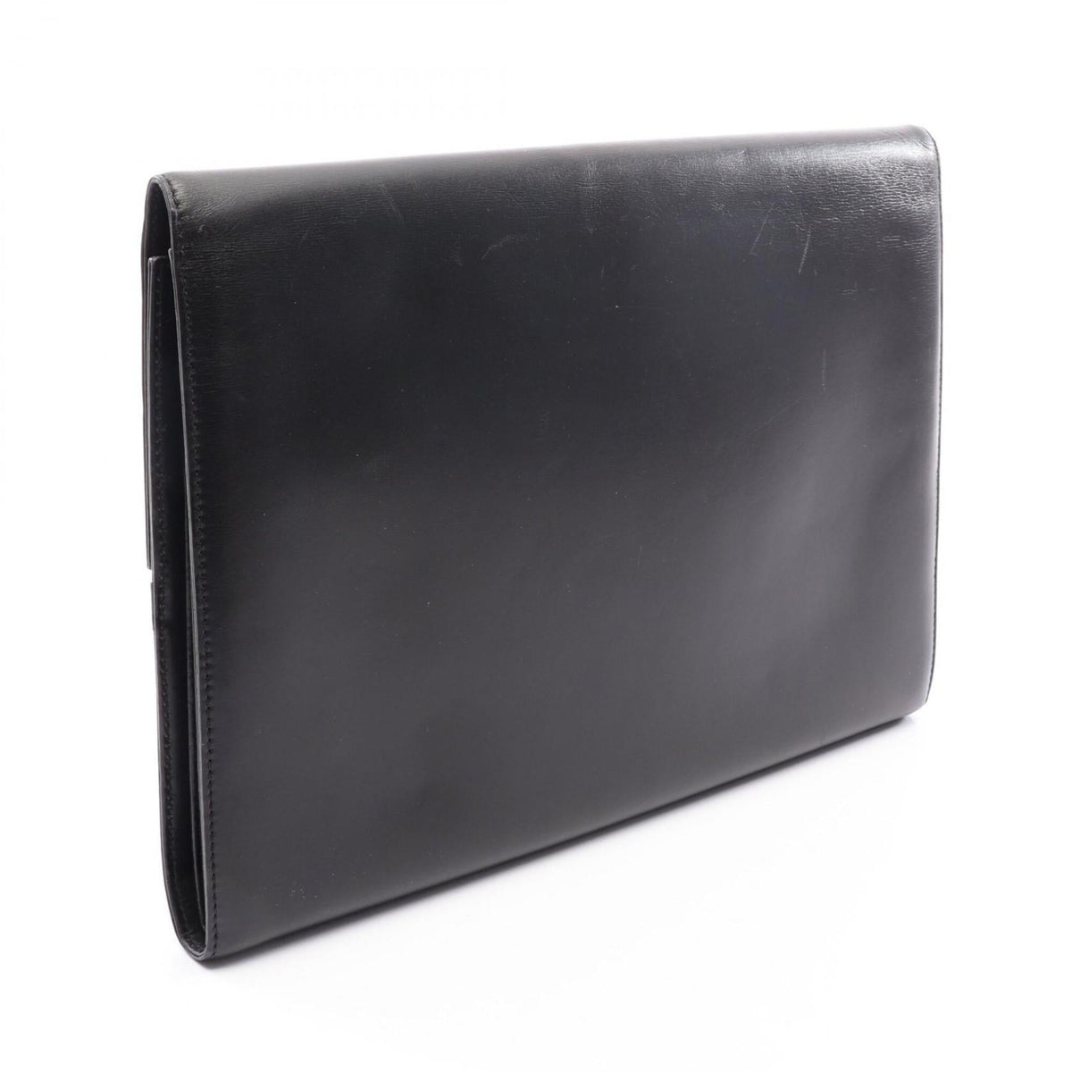 Louis Vuitton Black Epi Leather Clutch Bag Handbag (Pre-Owned)