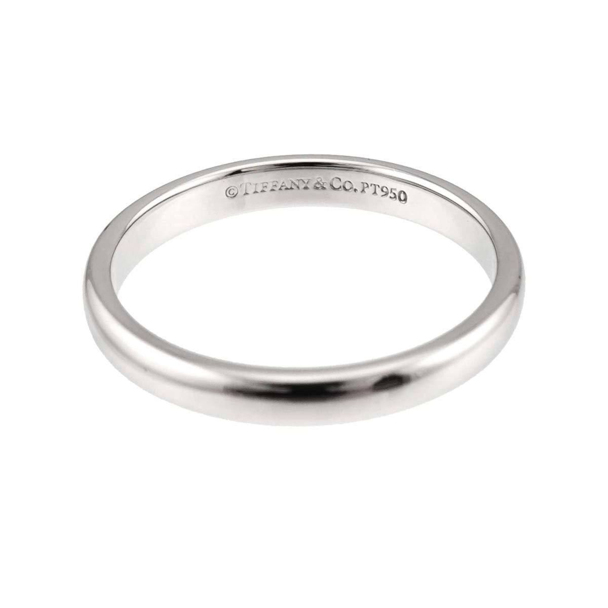 Tiffany Platinum 950 Band Ring (Pre-Owned)
