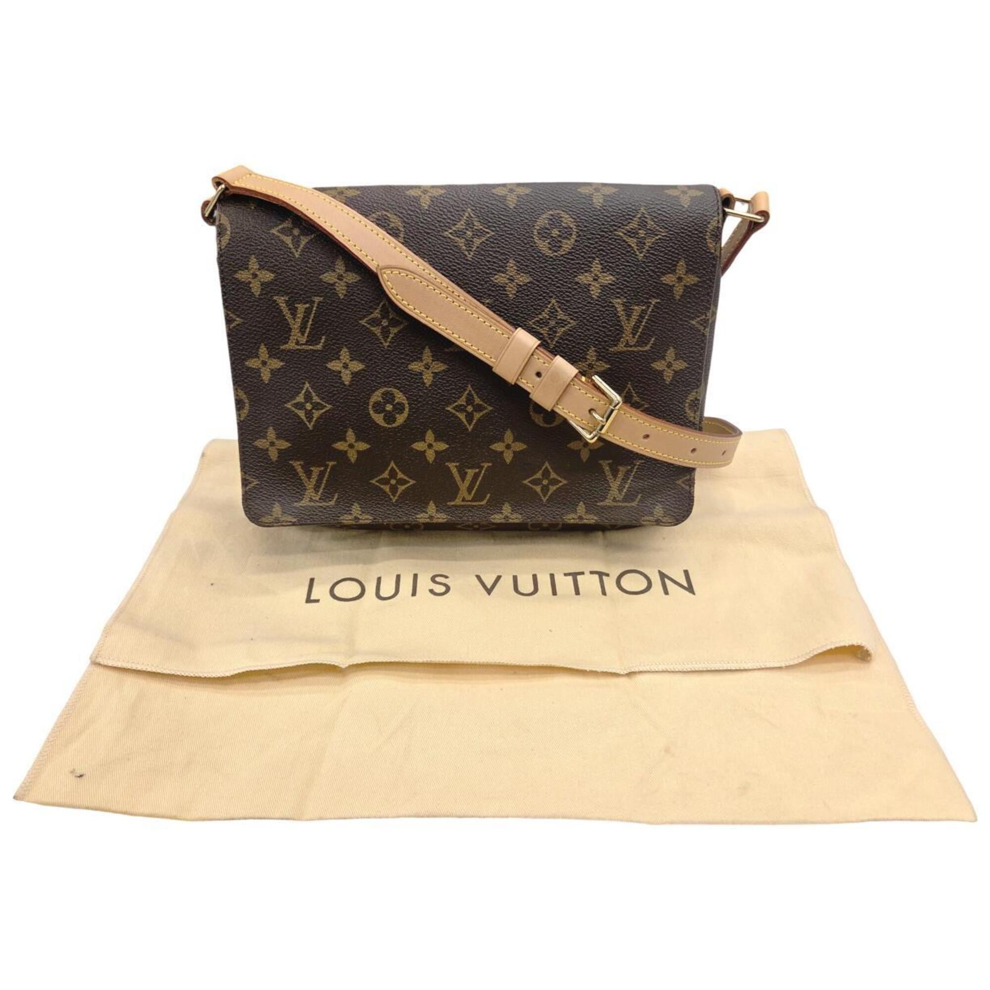 Louis Vuitton Brown Monogram Shoulder Bag (Pre-Owned)