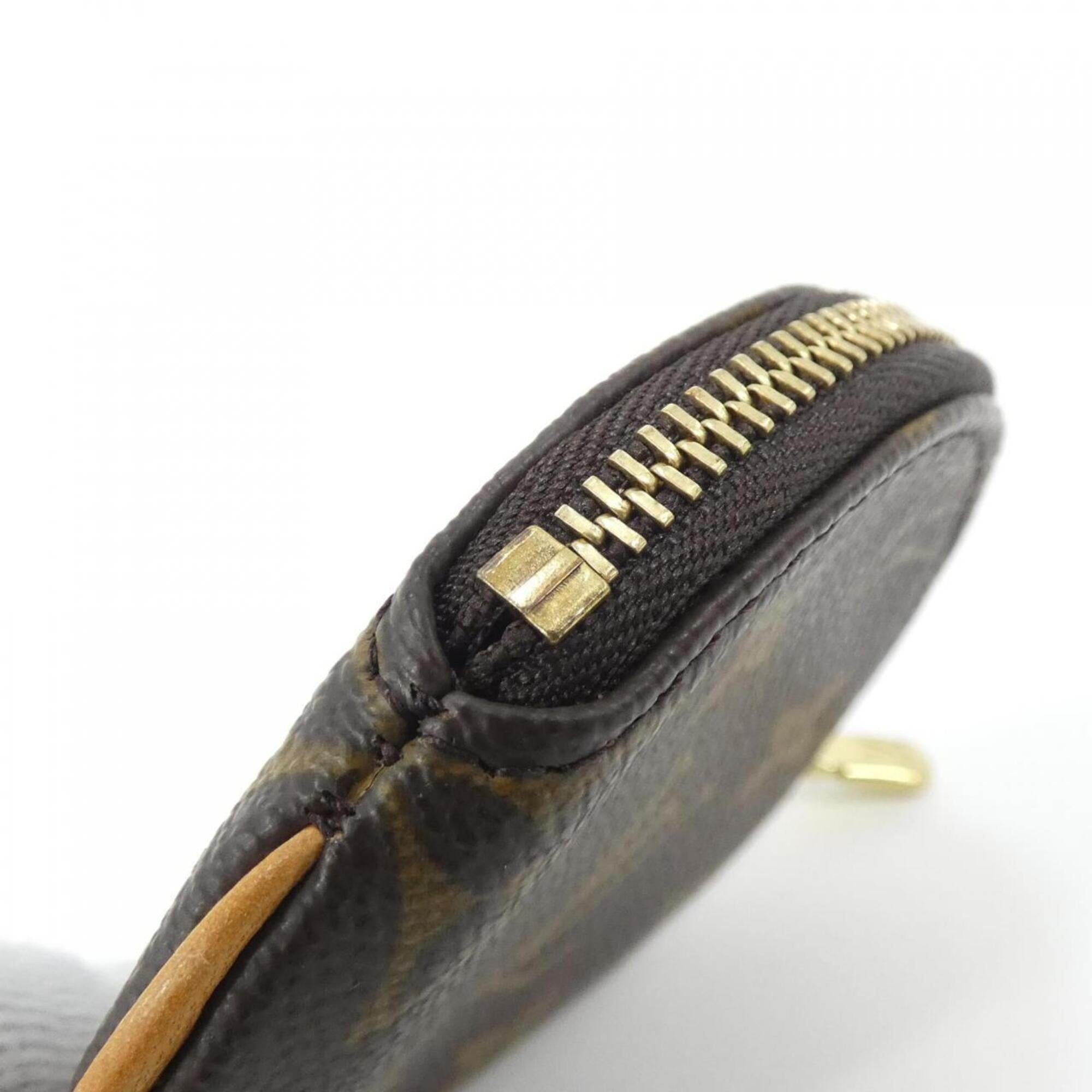 Louis Vuitton Marron Monogram Coated Canvas Coin Purse/Coin Case (Pre-Owned)