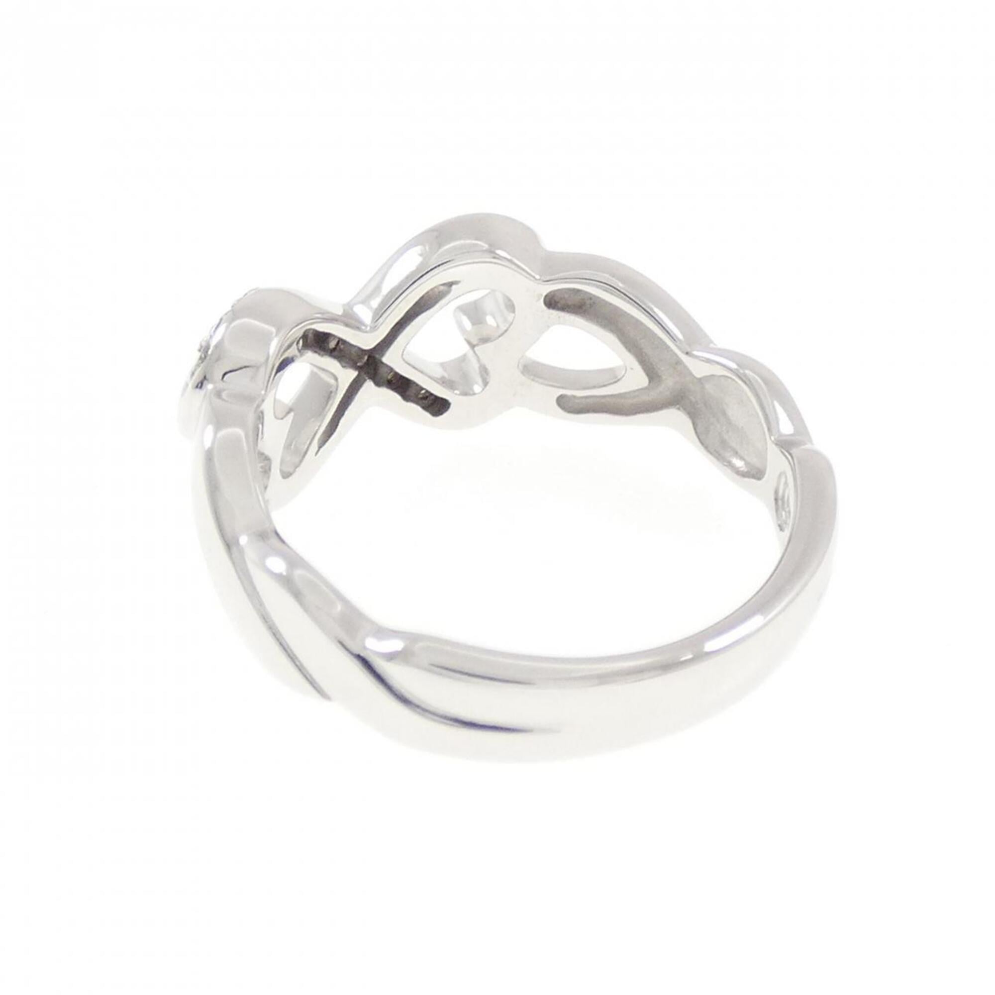 Tiffany White Gold (18K) Band Ring (Pre-Owned)