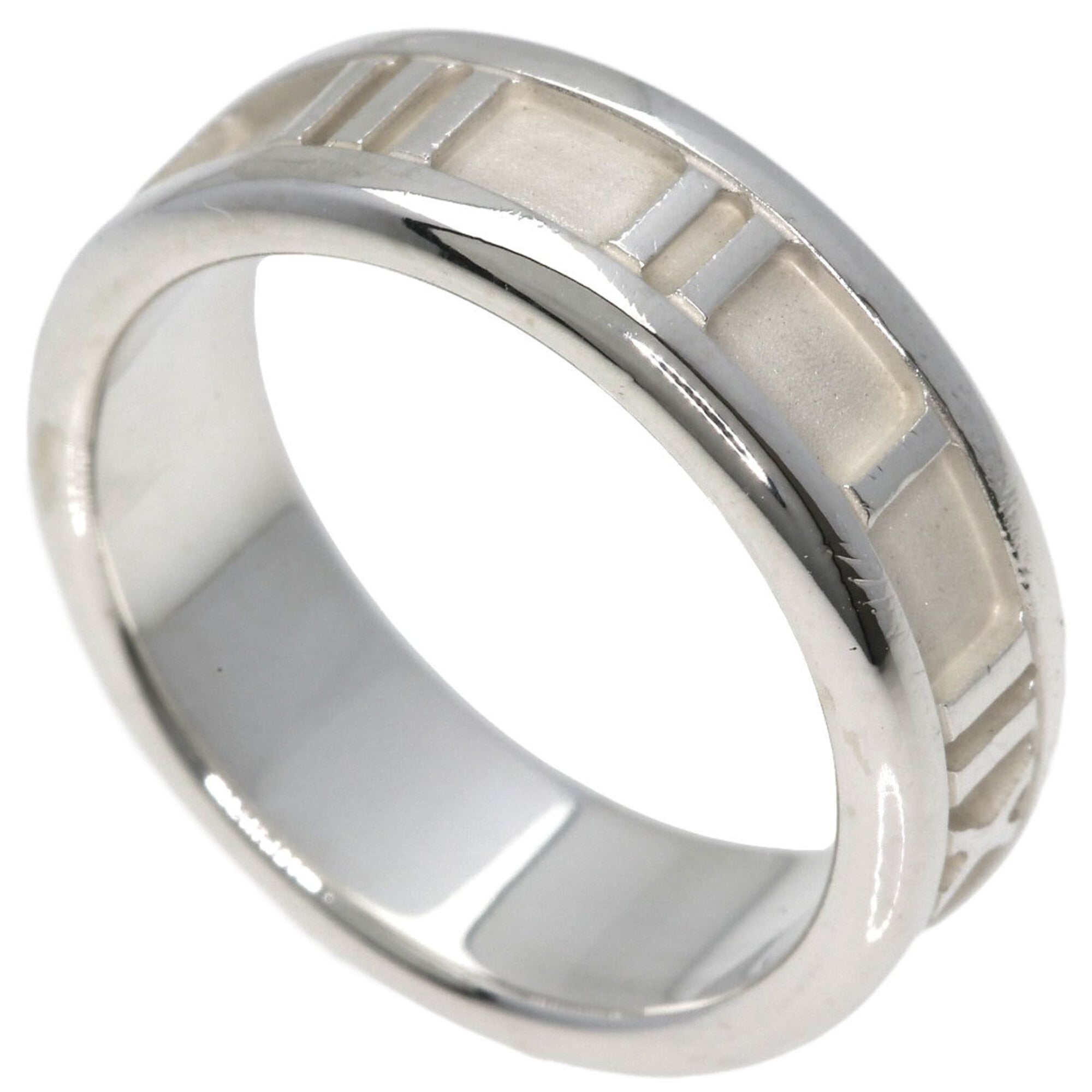Tiffany Atlas Silver Band Ring (Pre-Owned)