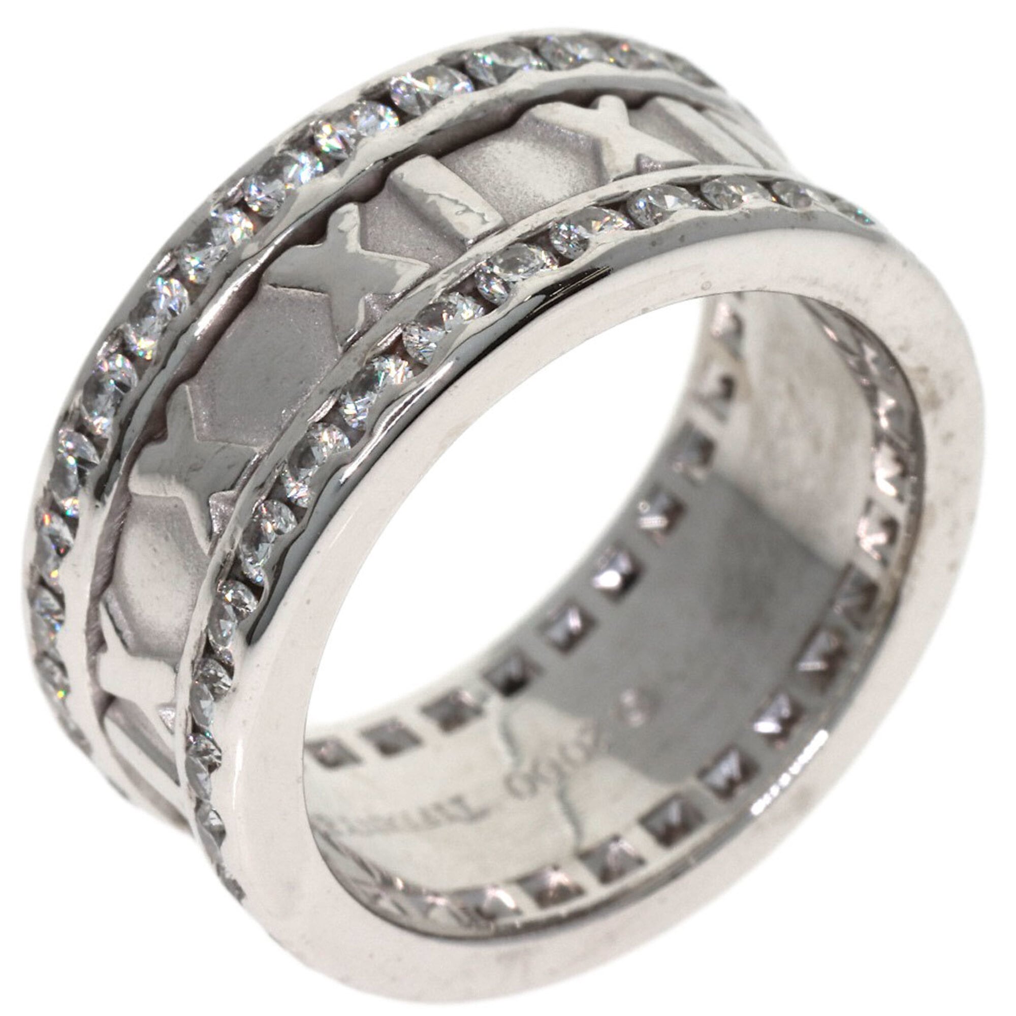 Tiffany White Gold (18K) Band Ring (Pre-Owned)