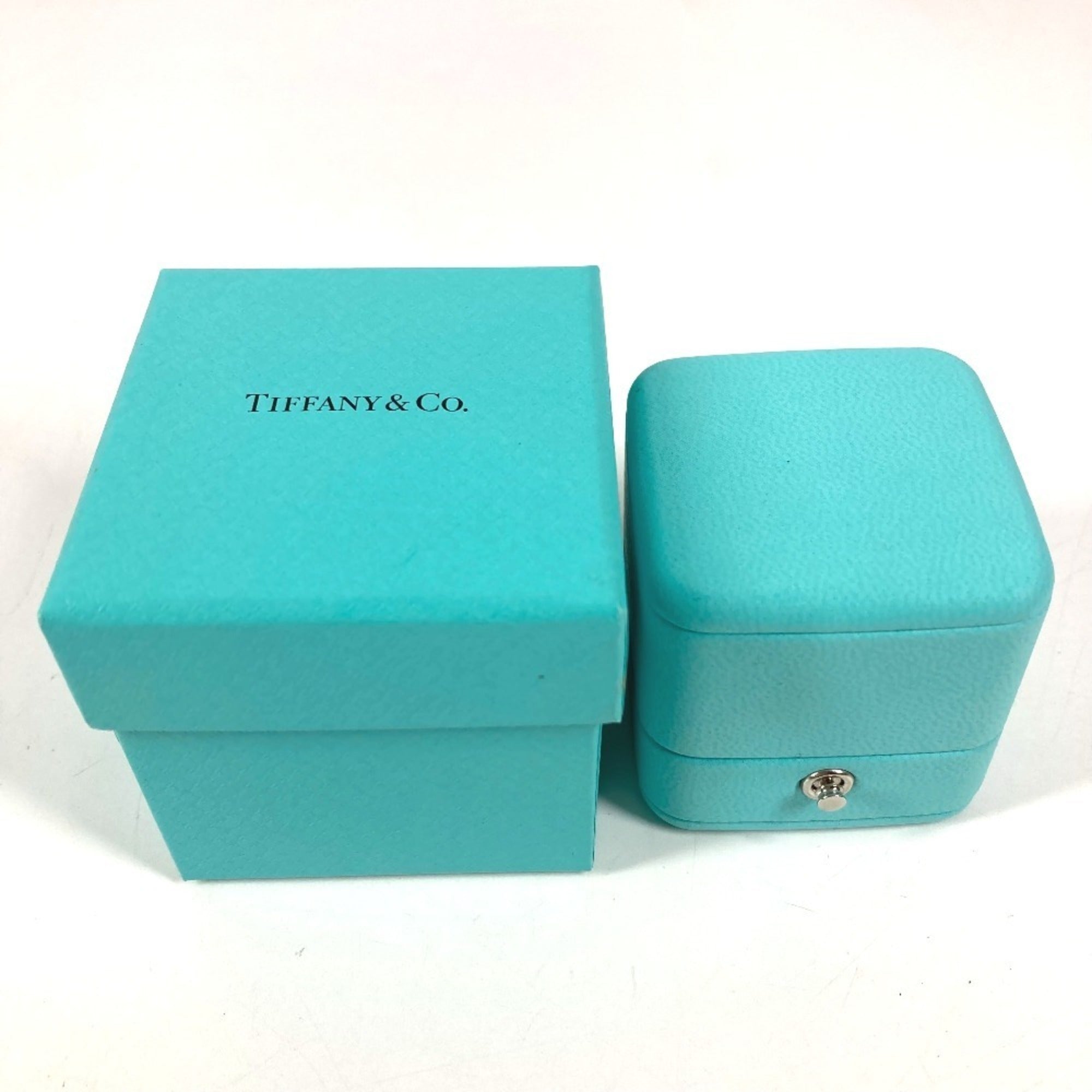 Tiffany Silver Platinum 950 Band Ring (Pre-Owned)