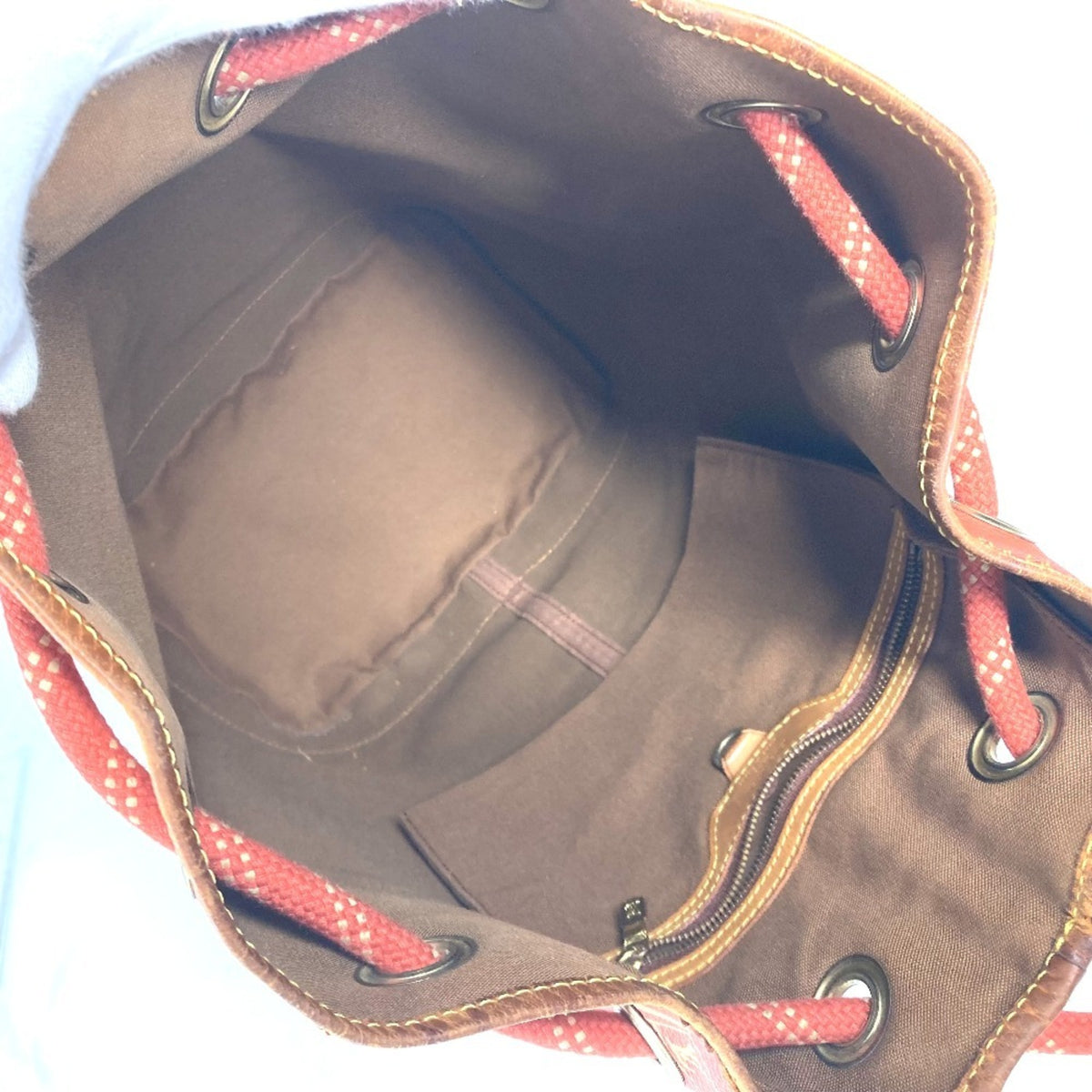 Louis Vuitton Brown Pvc Leather Shoulder Bag (Pre-Owned)