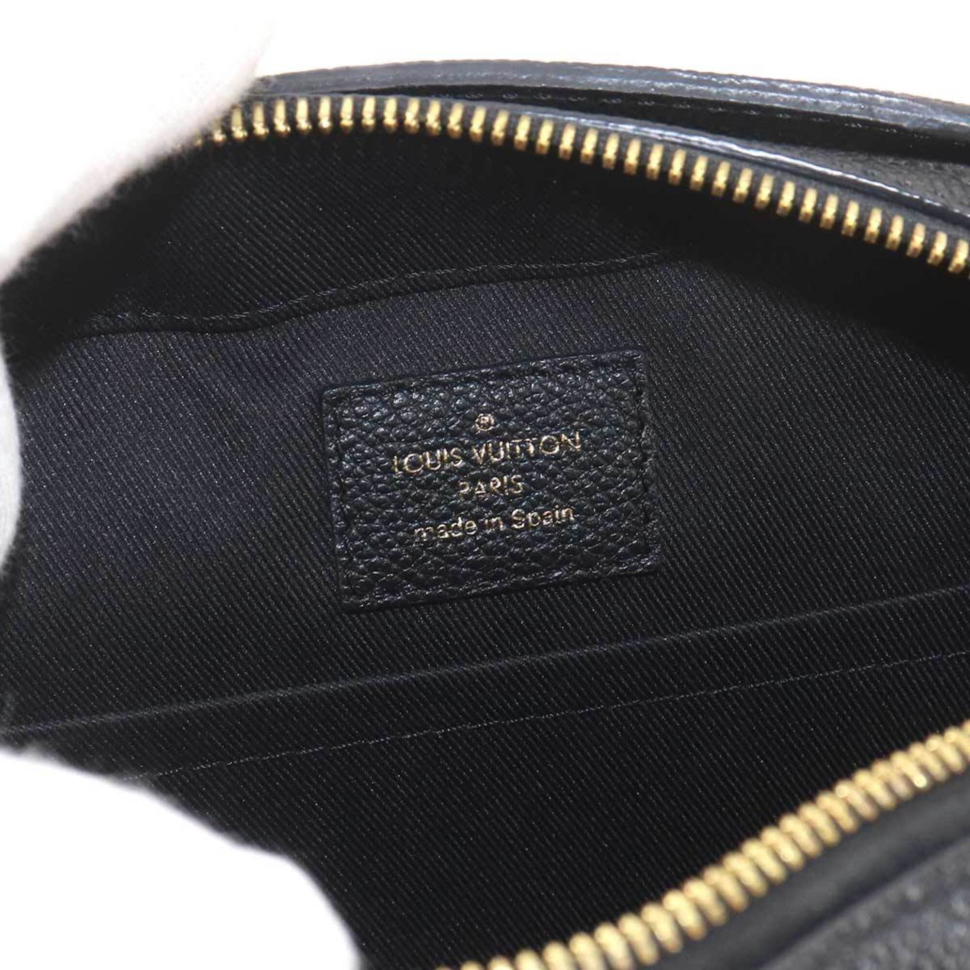 Louis Vuitton Black Noir Monogram Empreinte Handbag Shoulder Bag (Pre-Owned)