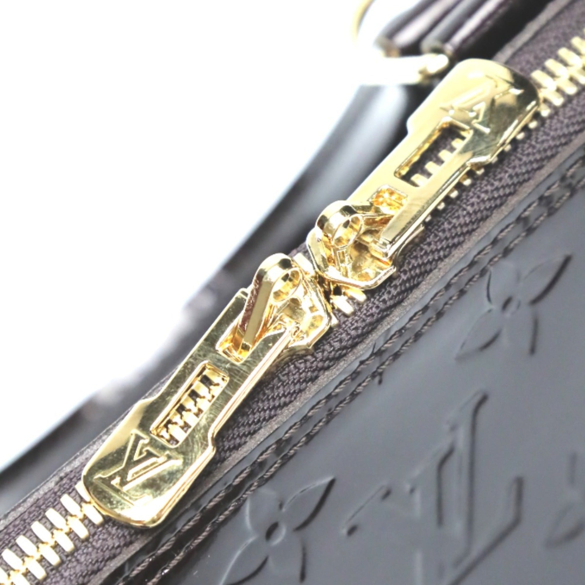 Louis Vuitton Amarante Monogram Vernis Handbag (Pre-Owned)