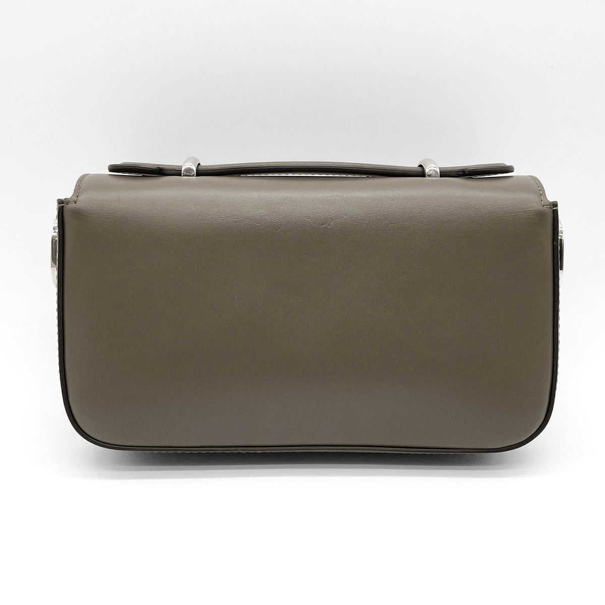 Gucci Brown Leather Shoulder Bag (Pre-Owned)