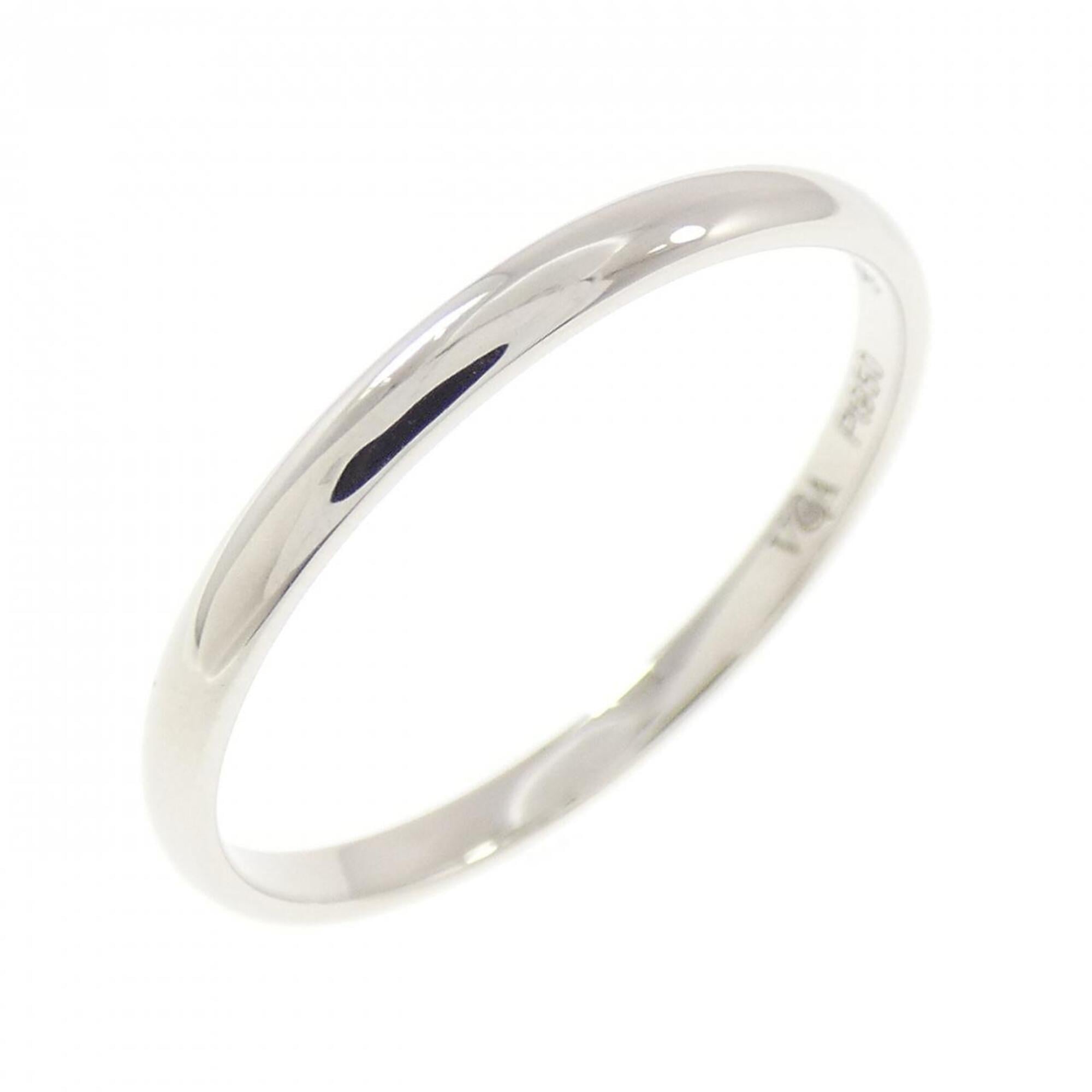 Van Cleef & Arpels Platinum 950 Band Ring (Pre-Owned)