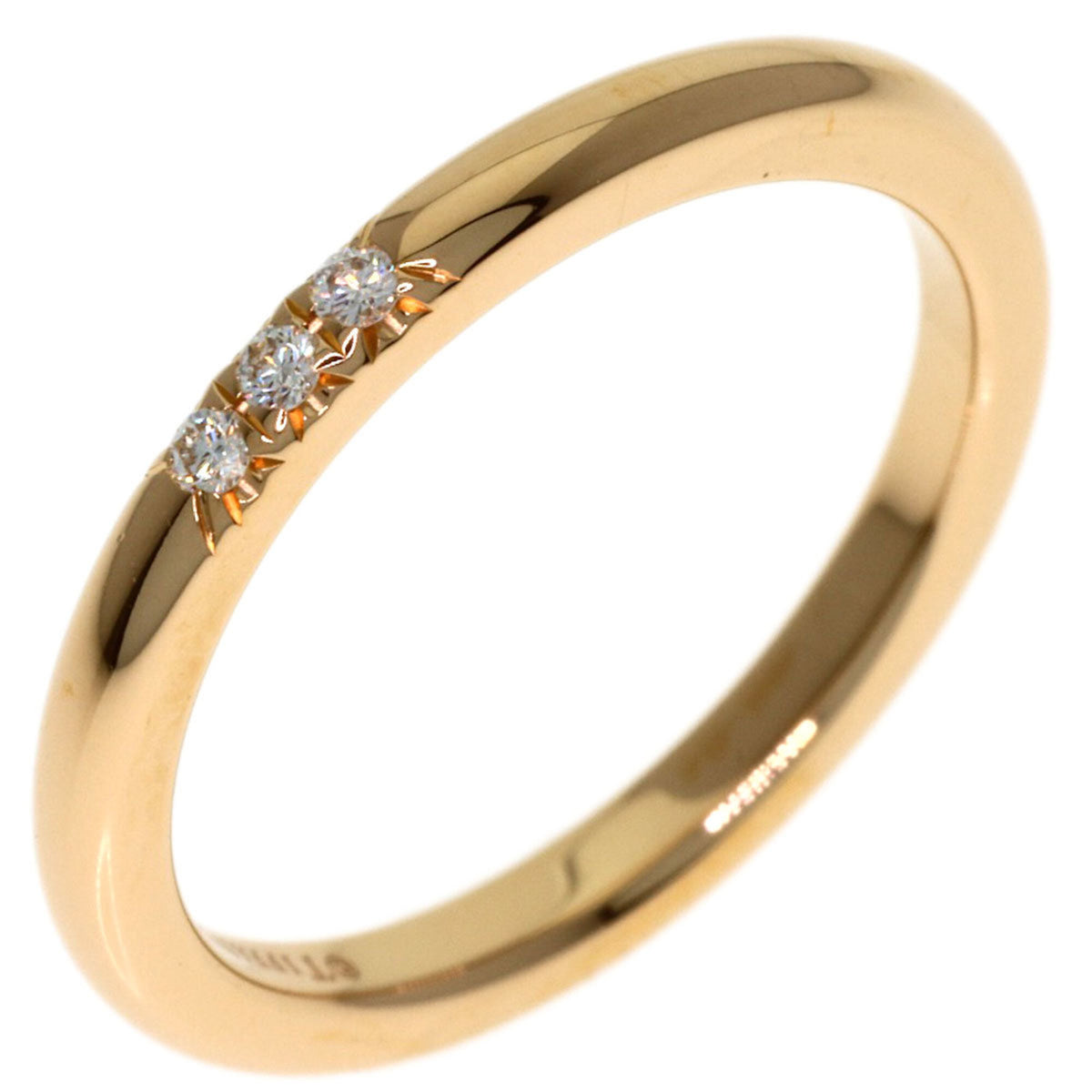 Tiffany Pink Gold (18K) Band Ring (Pre-Owned)