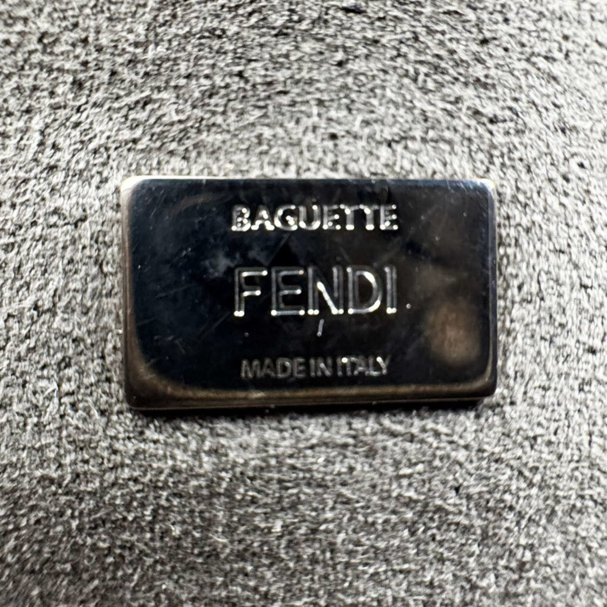 Fendi Blue Leather Shoulder Bag (Pre-Owned)