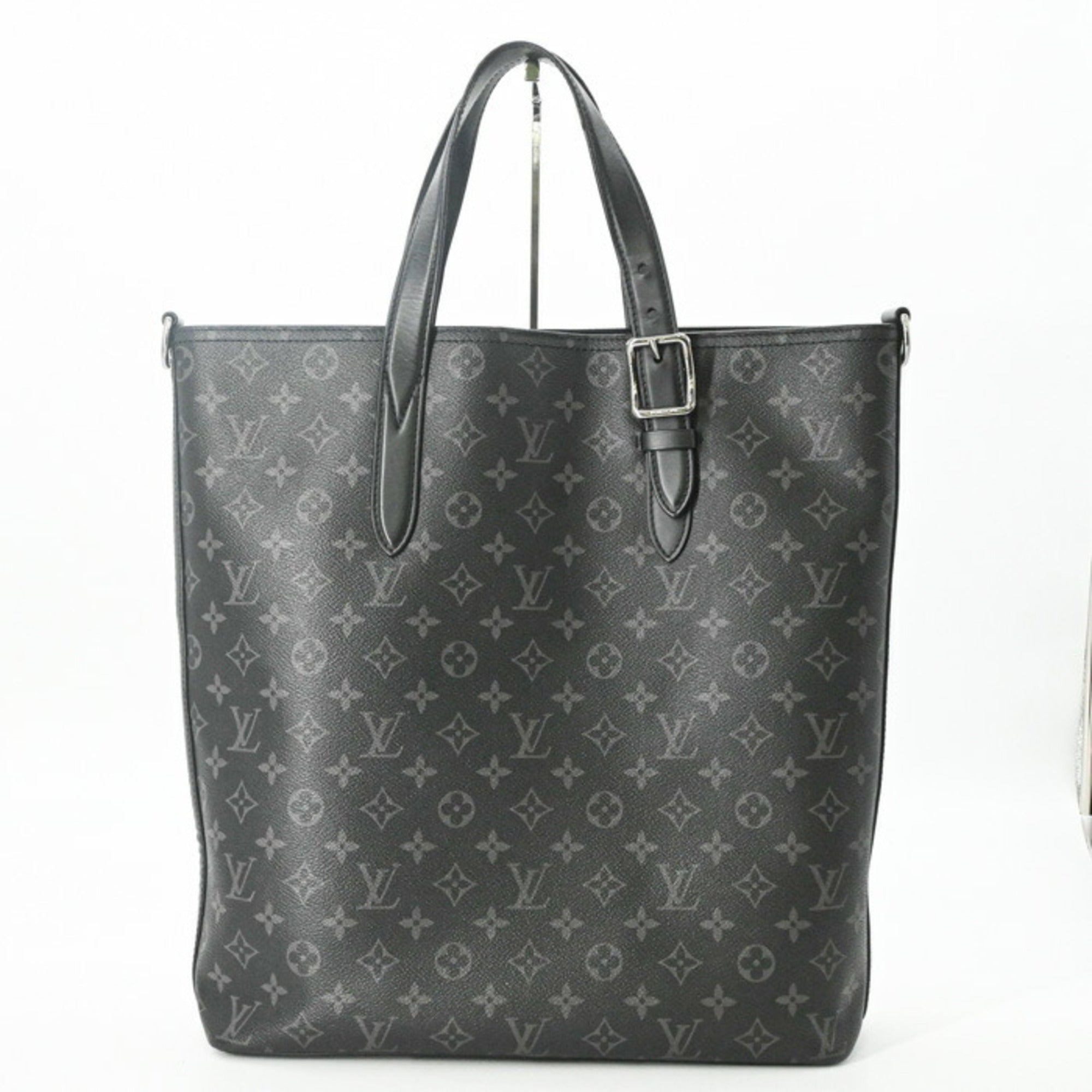 Louis Vuitton Black Monogram Eclipse Shoulder Bag Tote Bag (Pre-Owned)