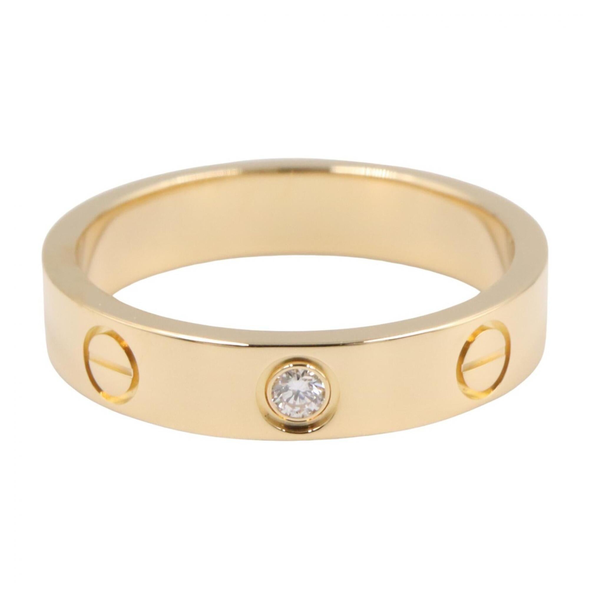 Cartier Gold Clear Yellow Gold (18K) Band Ring (Pre-Owned)
