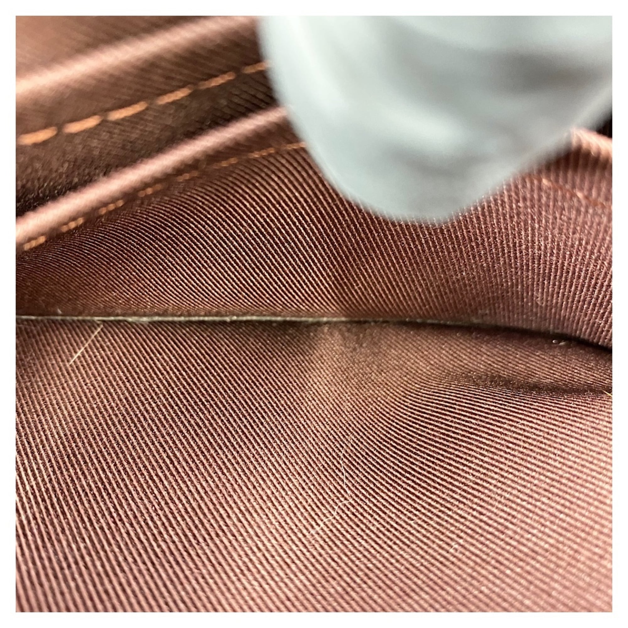 Louis Vuitton Brown Clear Handbag (Pre-Owned)