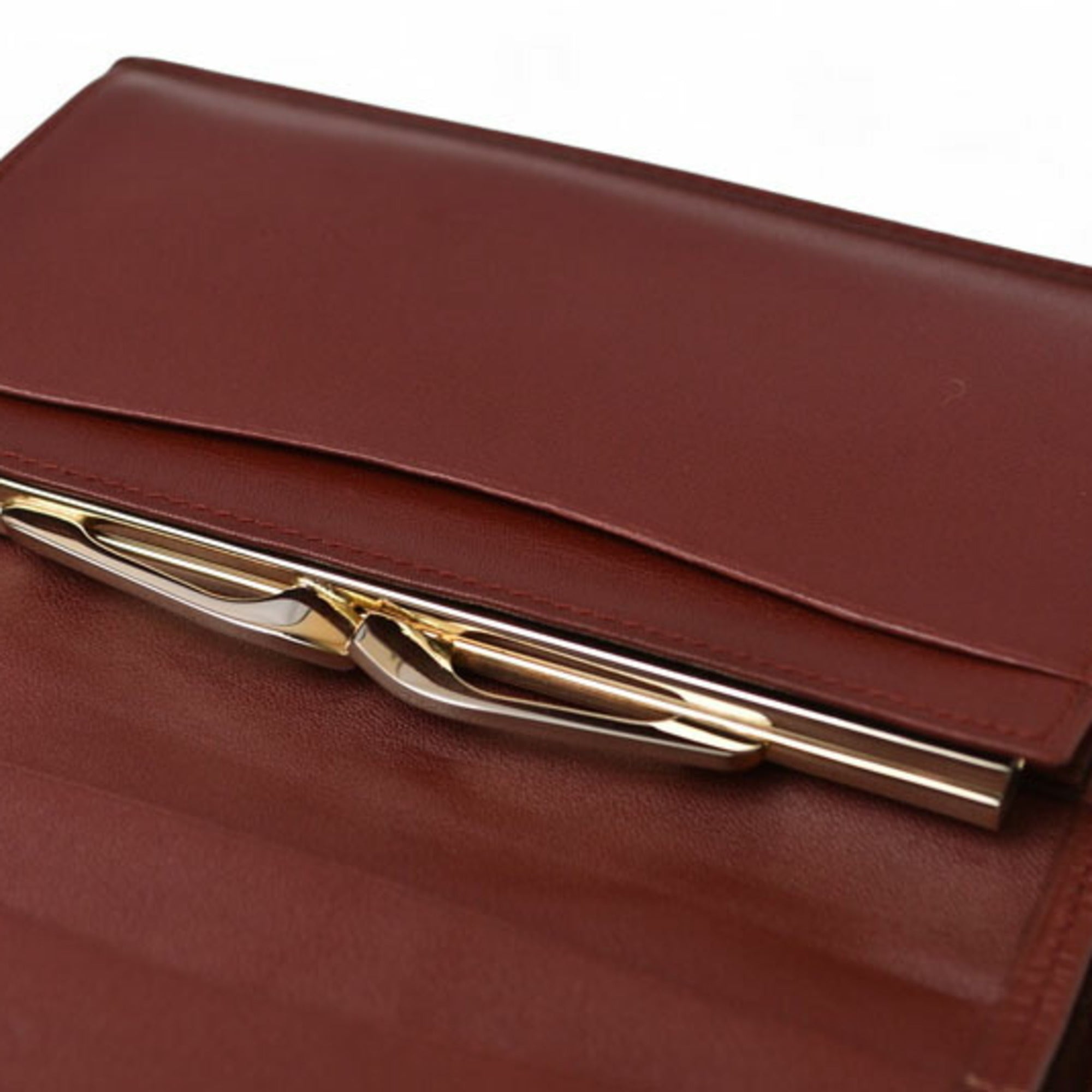 Cartier Must Bordeaux Wallet (Tri-Fold) (Pre-Owned)