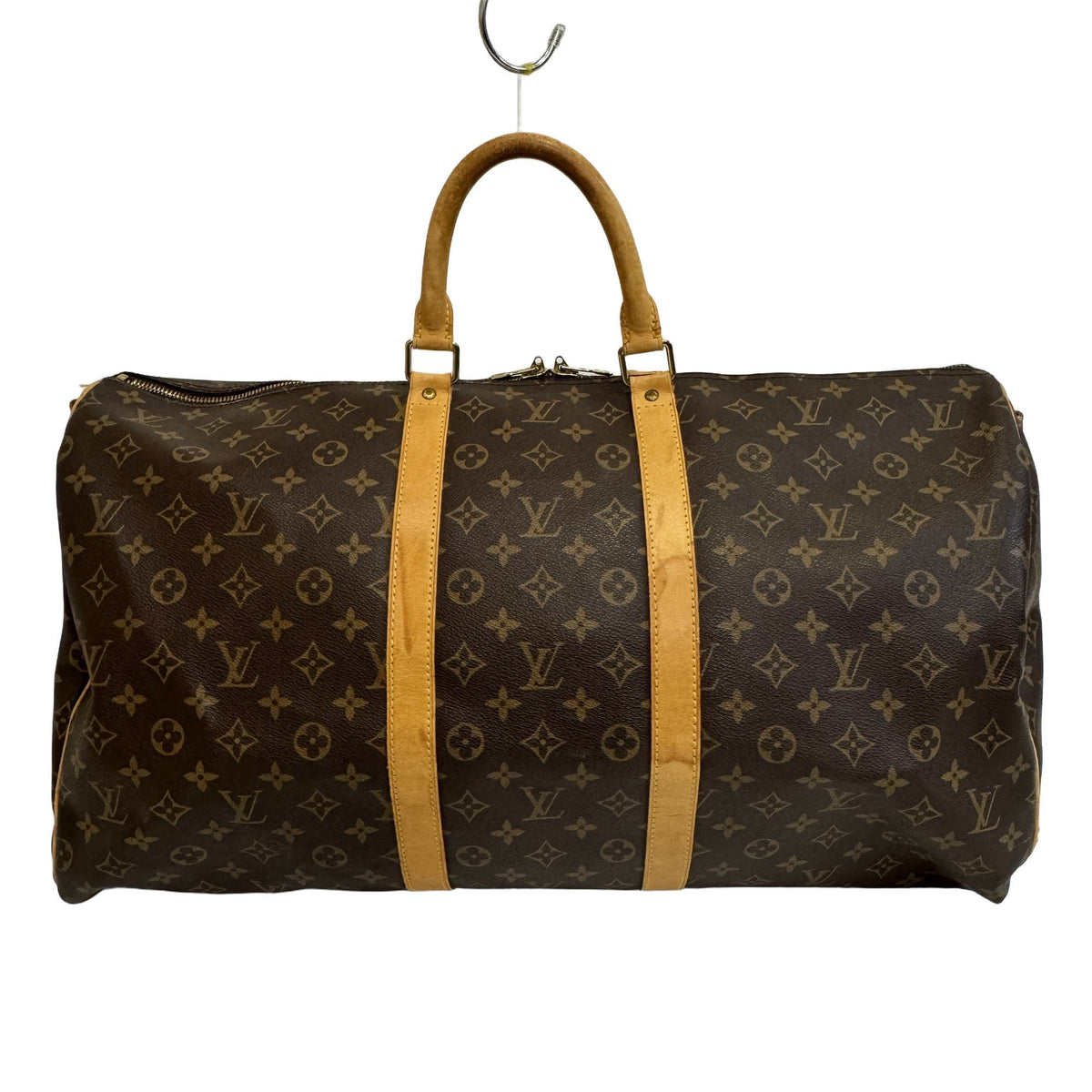 Louis Vuitton Brown Monogram Canvas Boston Bag Shoulder Bag (Pre-Owned)