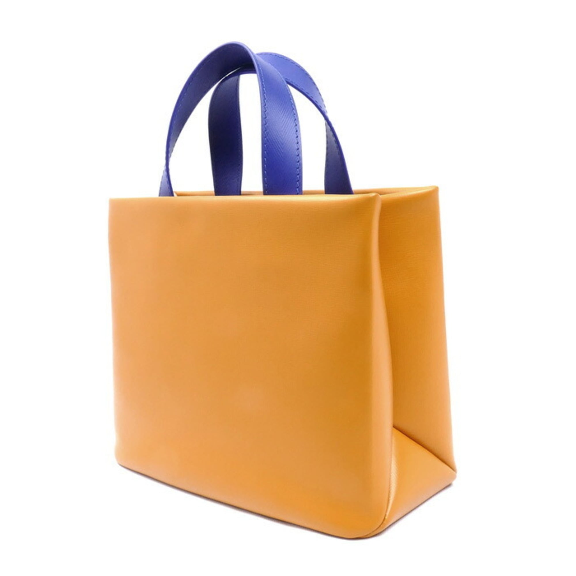 Louis Vuitton Blue Orange Leather Shoulder Bag (Pre-Owned)