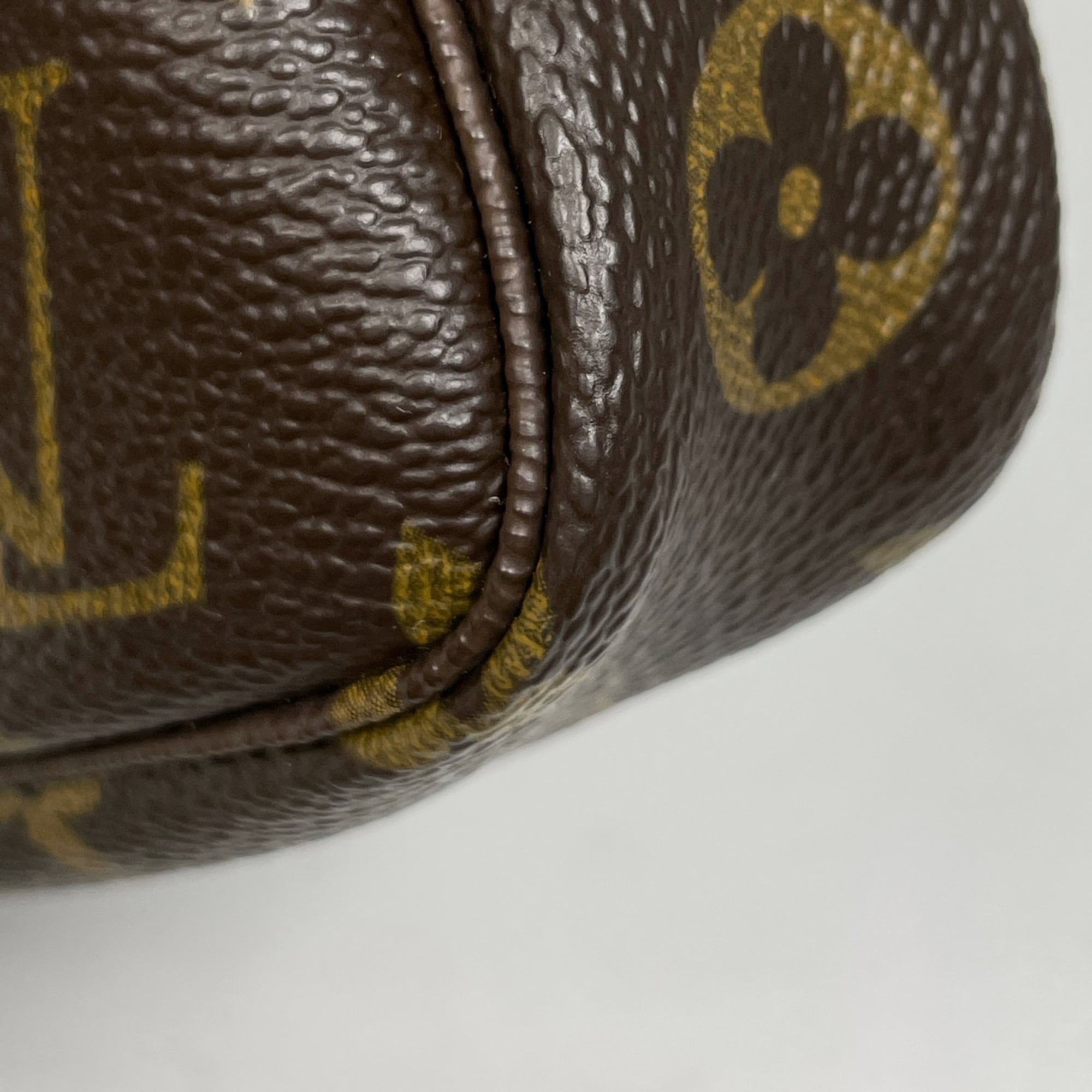 Louis Vuitton Brown Monogram Pochette Pouch (Pre-Owned)