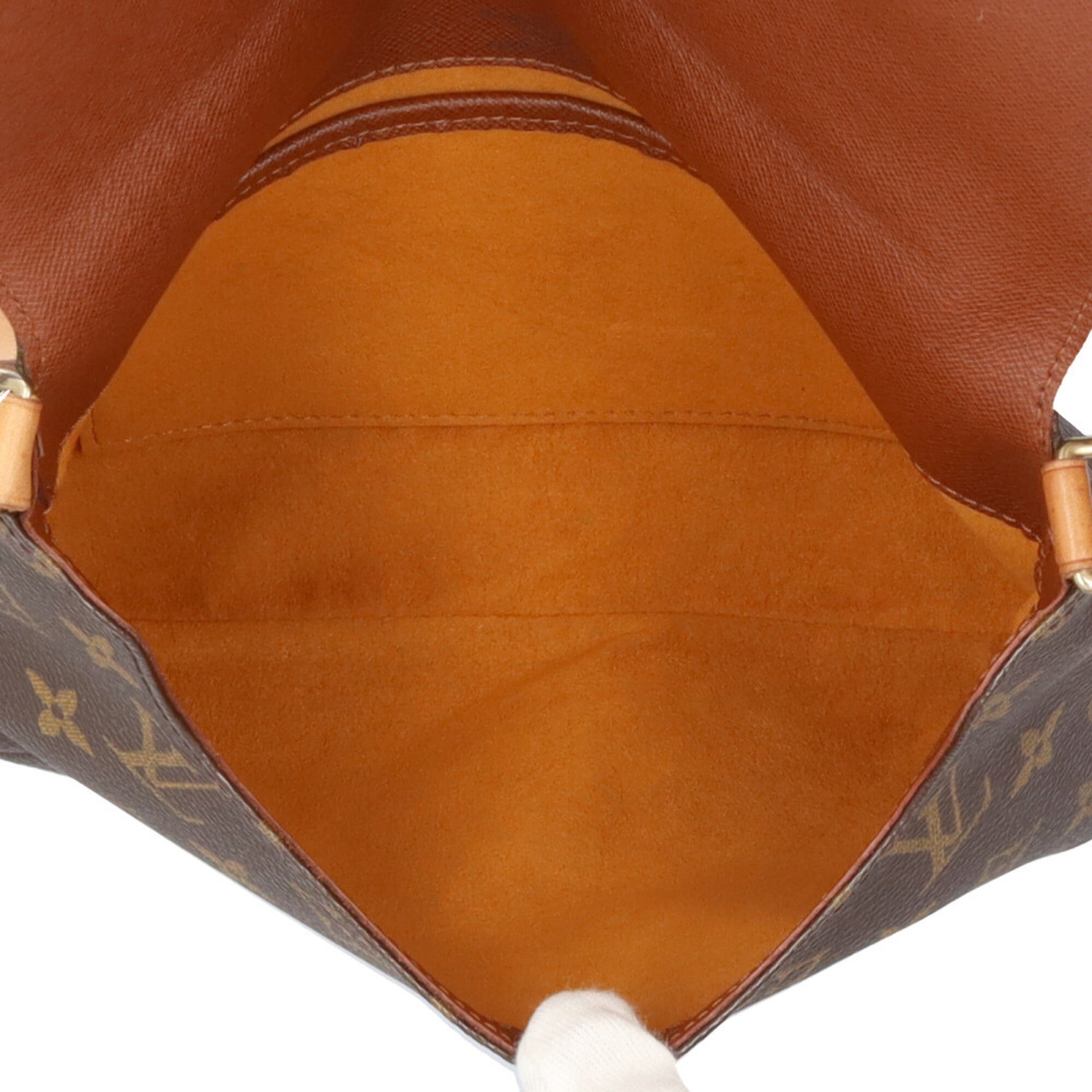 Louis Vuitton Brown Monogram Canvas Shoulder Bag (Pre-Owned)