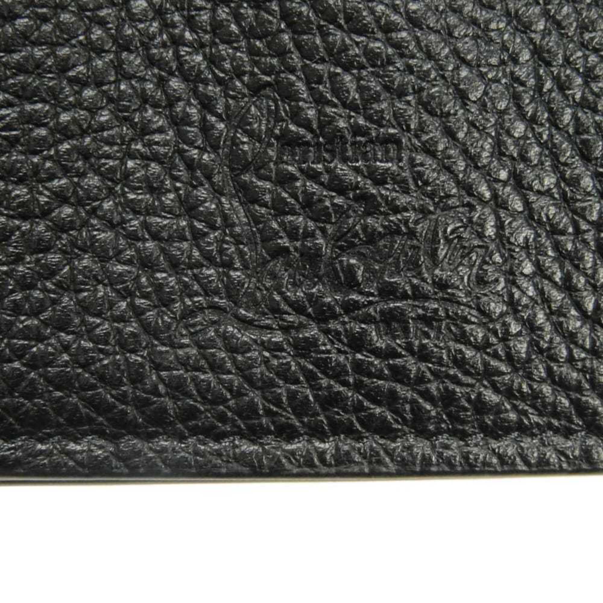 Christian Louboutin Black Leather Wallet (Bi-Fold) (Pre-Owned)