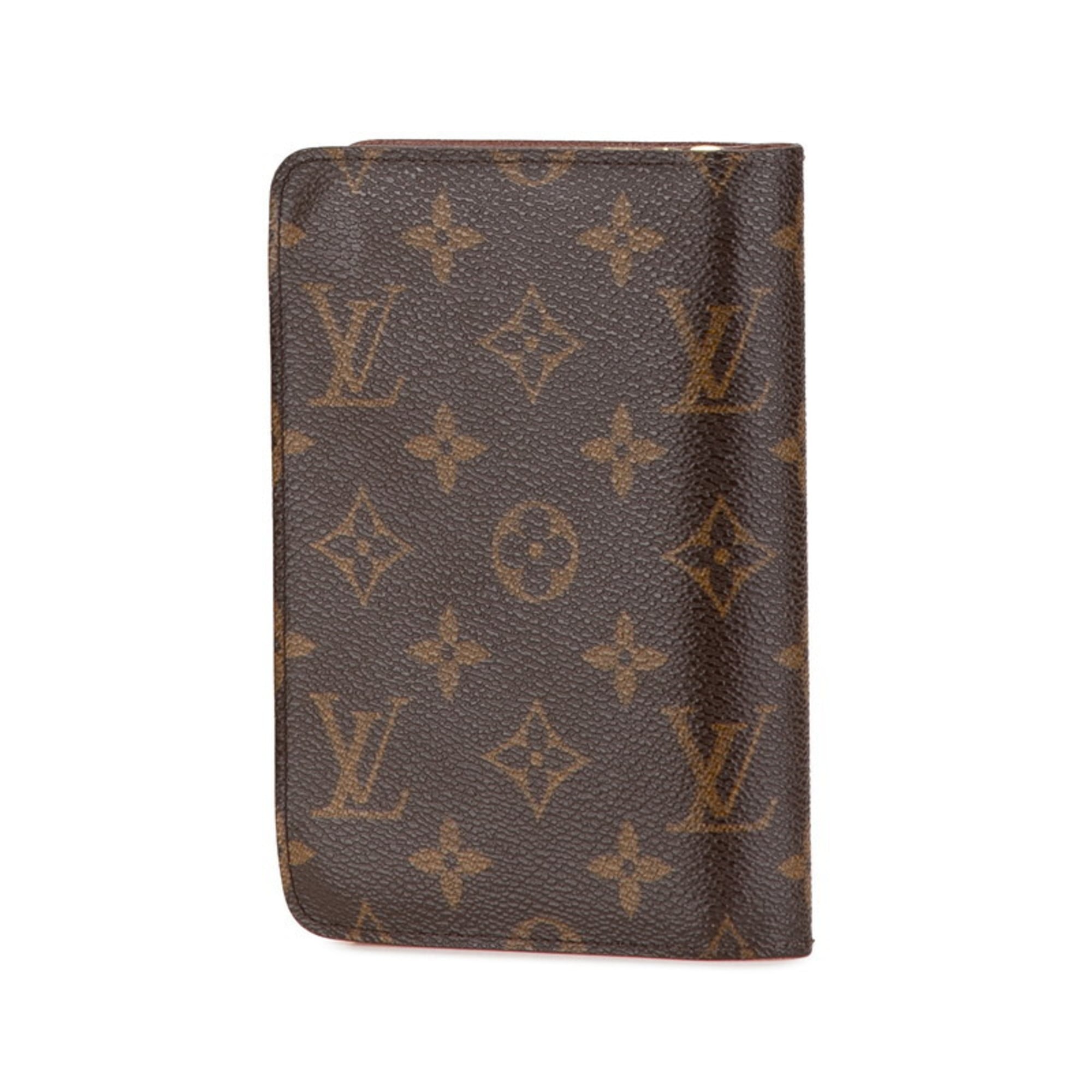 Louis Vuitton Brown Pvc Leather Wallet (Bi-Fold) (Pre-Owned)