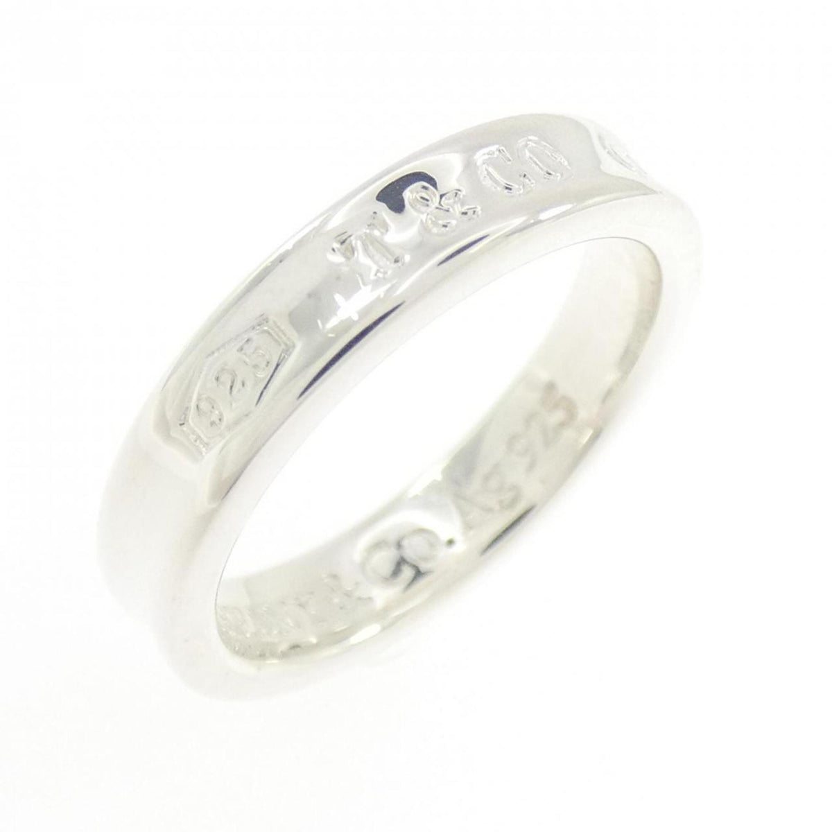 Tiffany Silver 925 Band Ring (Pre-Owned)