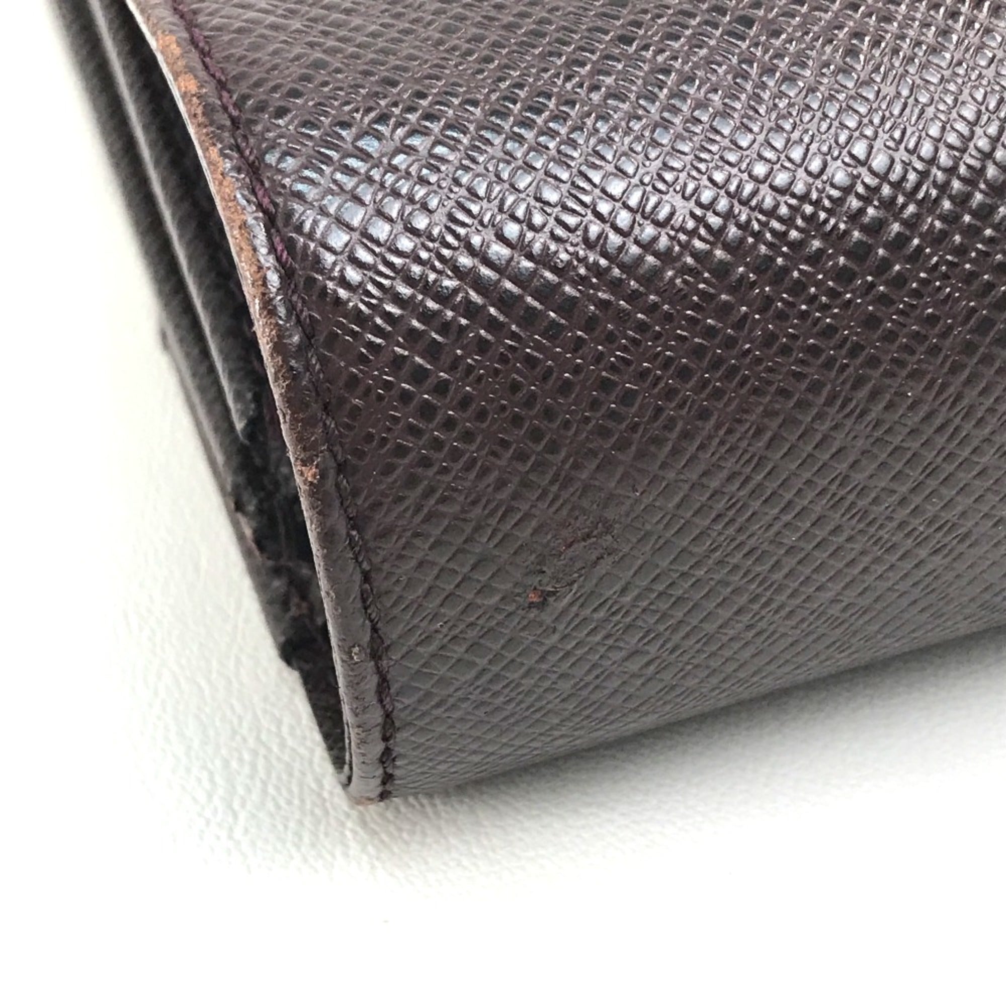 Louis Vuitton Brown Leather Briefcase (Pre-Owned)