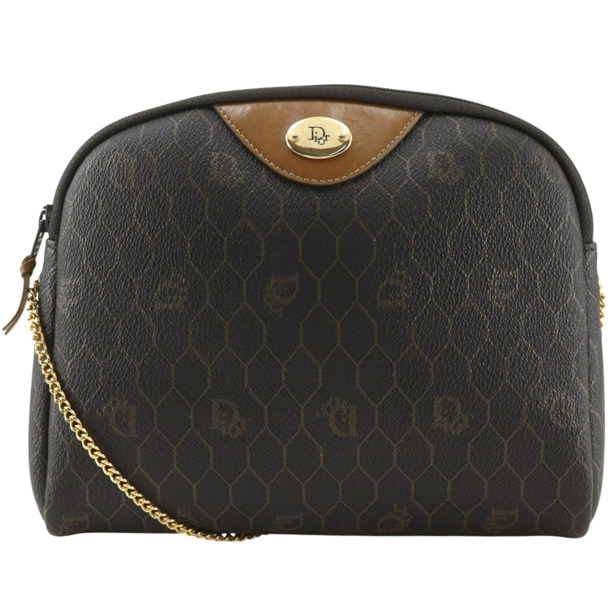 Christian Dior Black Pvc Shoulder Bag (Pre-Owned)