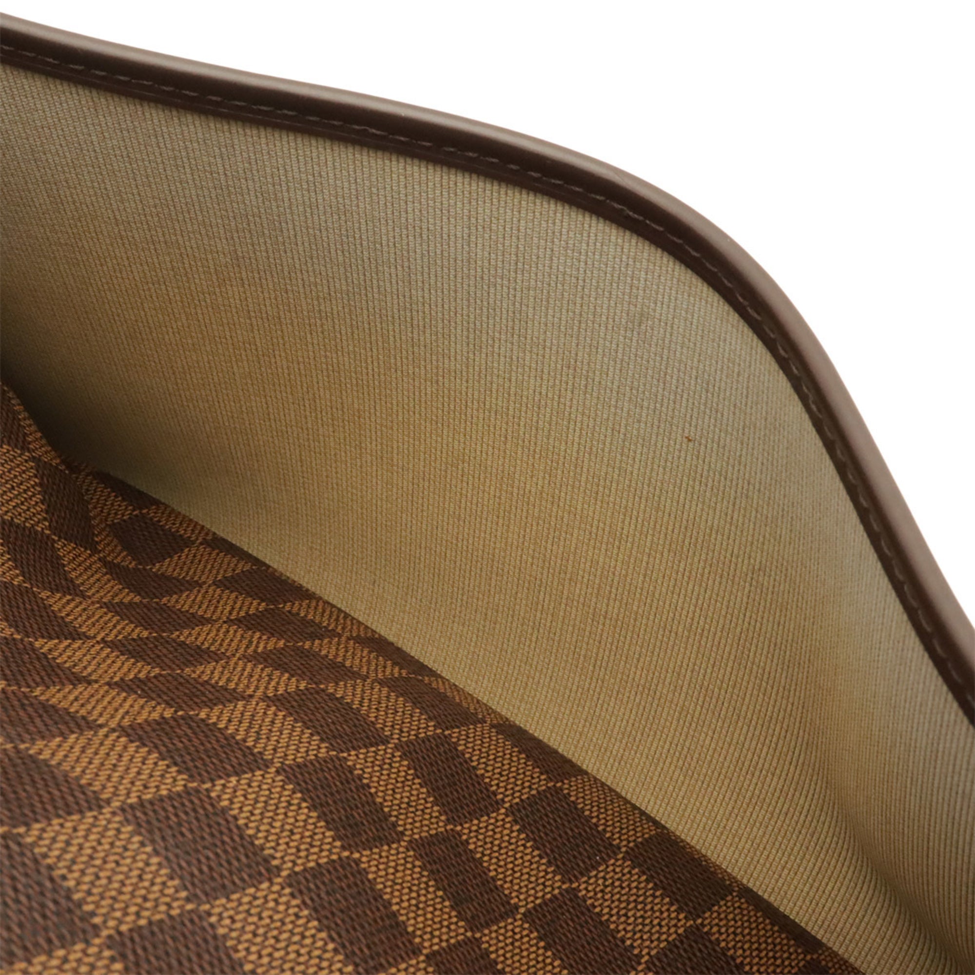 Louis Vuitton Brown Damier Canvas Pvc Handbag (Pre-Owned)